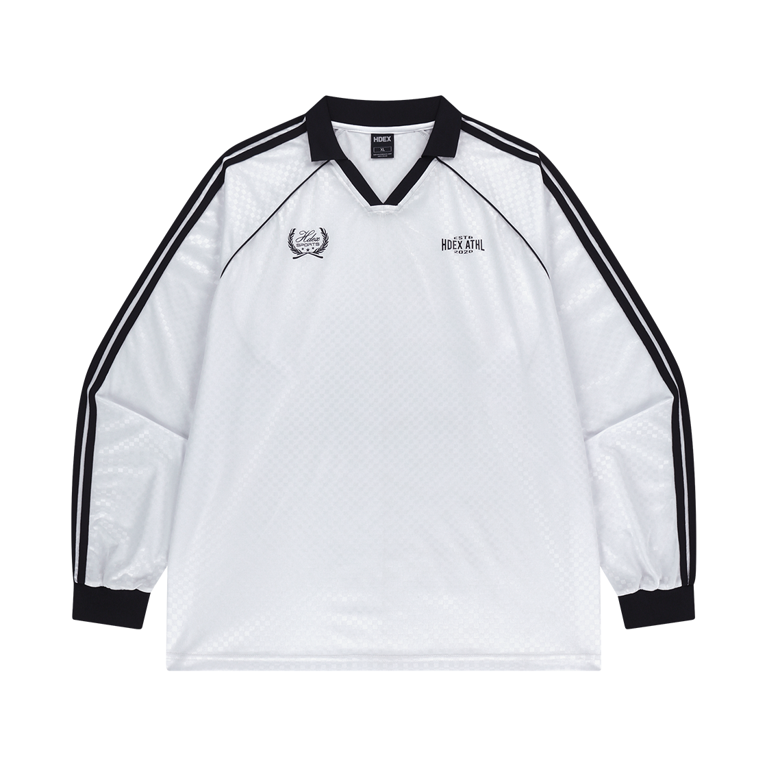 H253UOLTL150WH HDEX Football Jersey Long Sleeve White