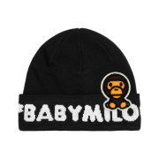 BAPE Baby Milo Knit Cap Black