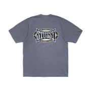 Stussy Champion Oval T-Shirt Pigment Dyed Navy