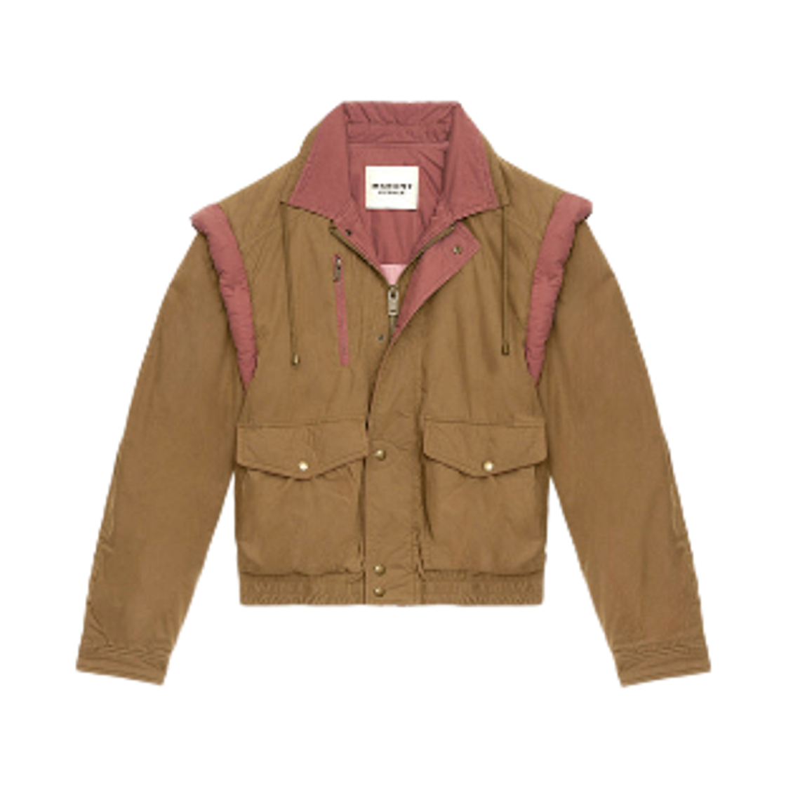 VE0523FA-C3G01E-67KI (W) Isabel Marant Desha Jacket Khaki - 25FW