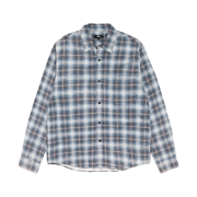 Stussy Dax Printed Shirt Blue
