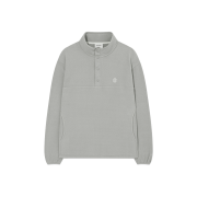 Covernat Warm On Fleece Half-Zip Sweatshirt Gray