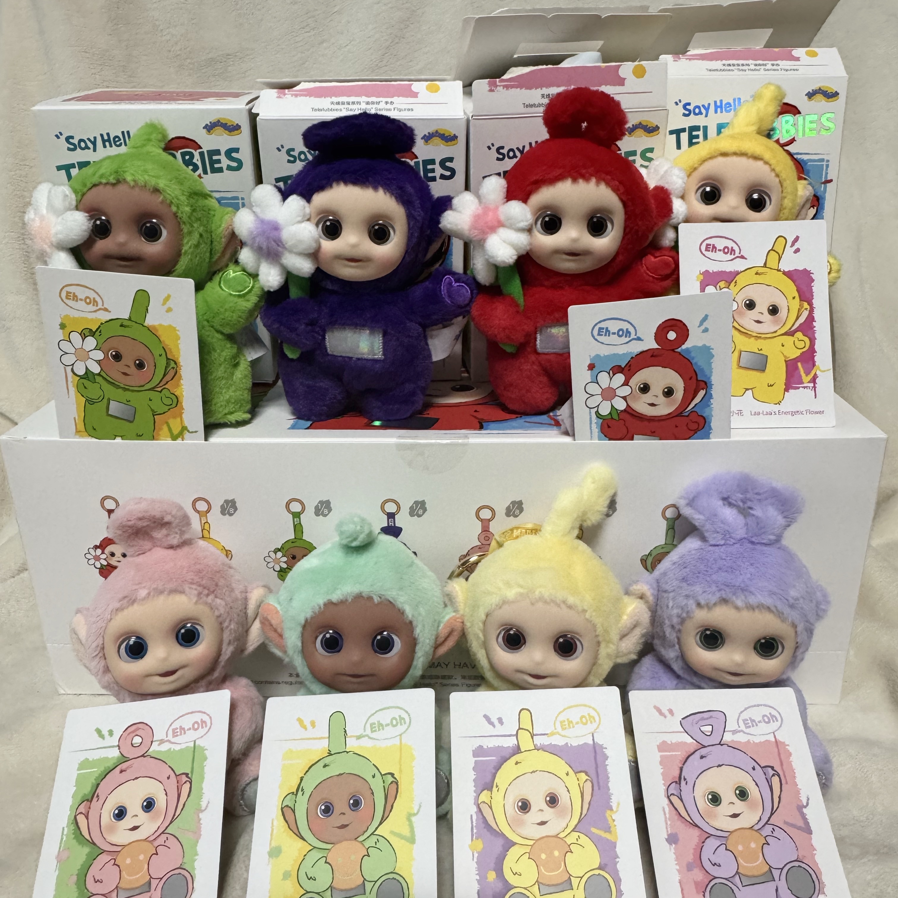 Pop Mart Teletubbies Say Hello Series Figures Sealed Case (8 Blind Boxes) 착용 스타일 - 3