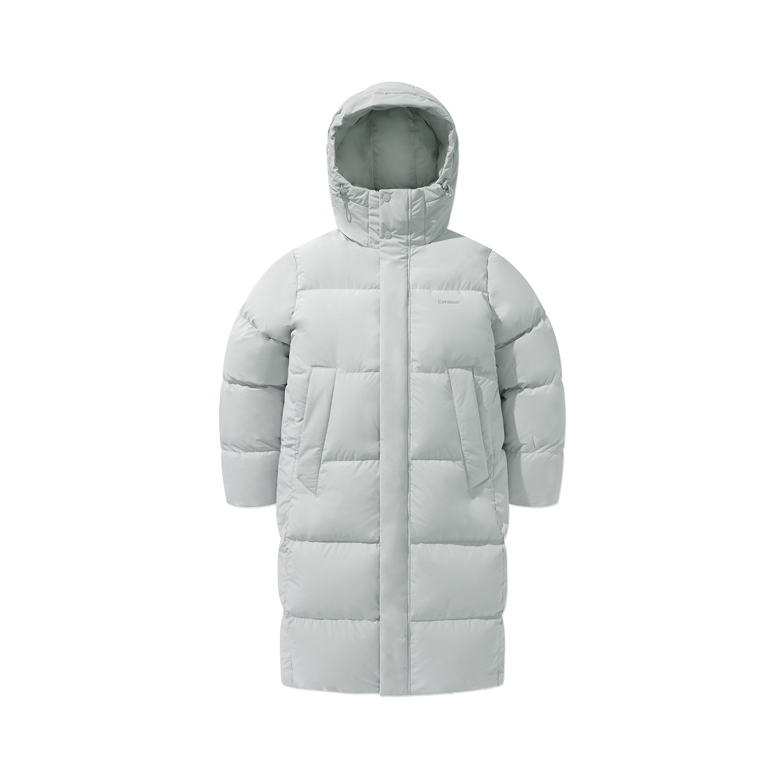 CO2504DP07LG Covernat Civic RDS Long Down Jacket Light Gray