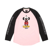Supreme x Number (N)ine x Mickey Mouse Raglan L/S Top Pink - 25FW
