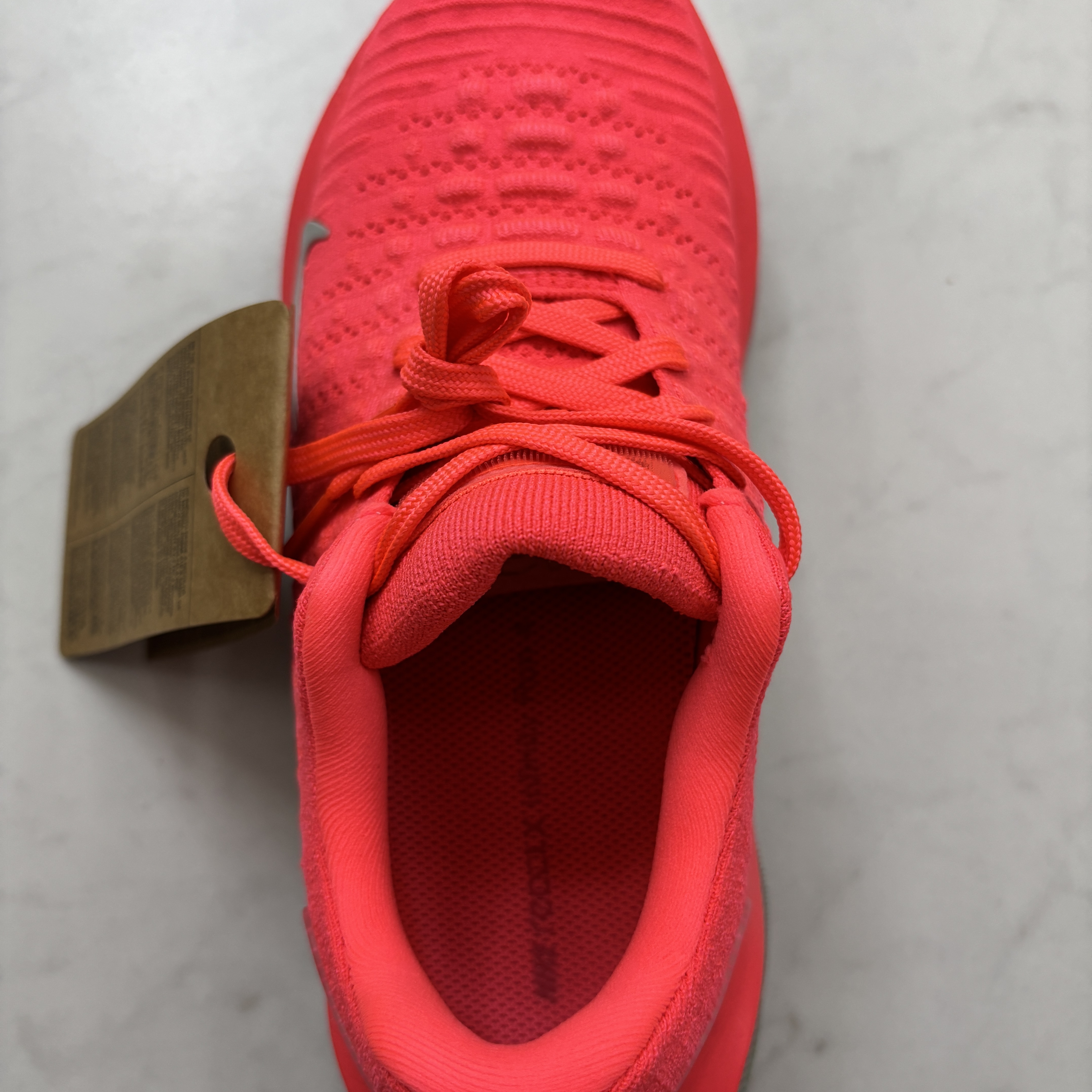 (W) Nike ReactX Infinity Run 4 Hot Punch Black 착용 스타일 - 4