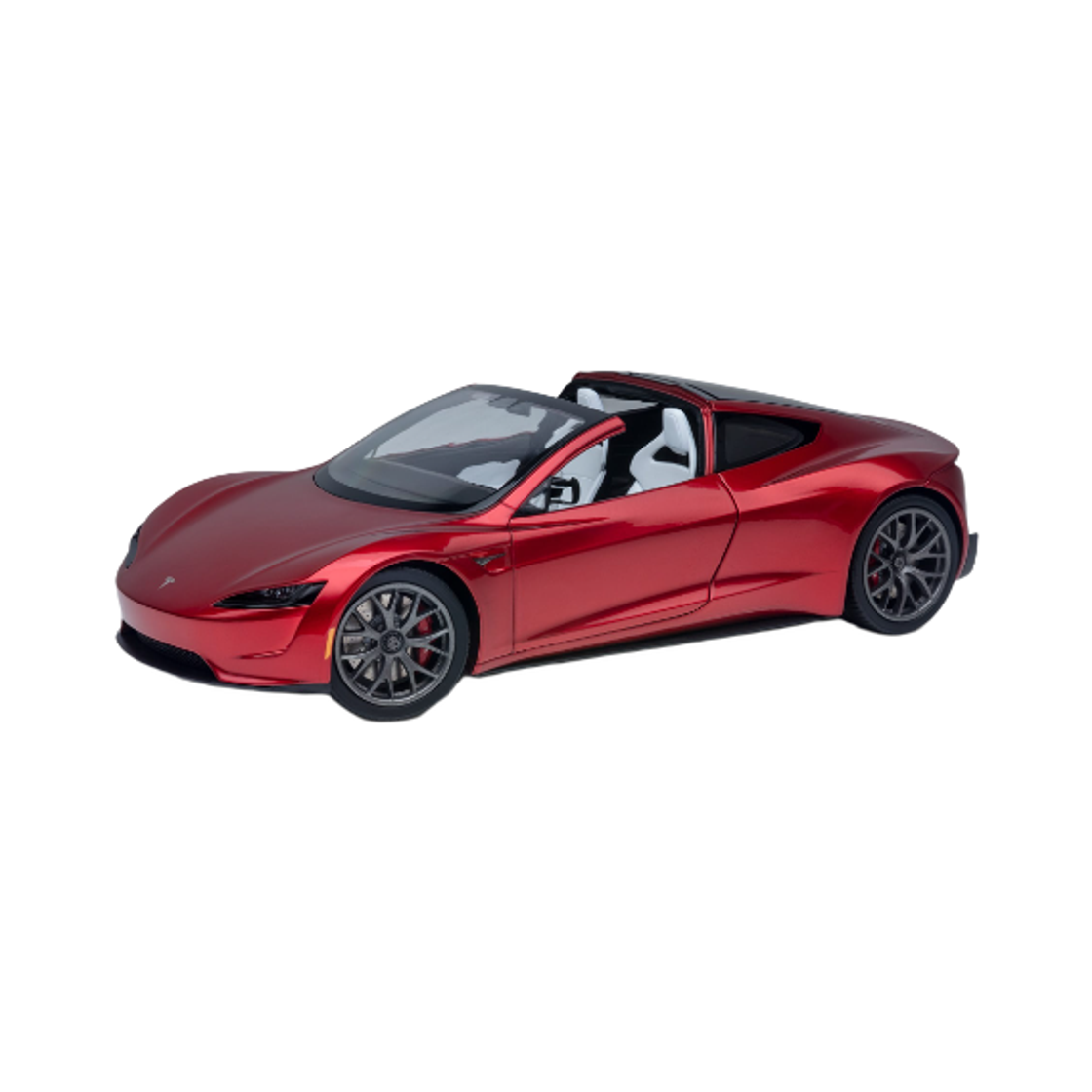 - Tesla 1:18 Roadster Diecast Red