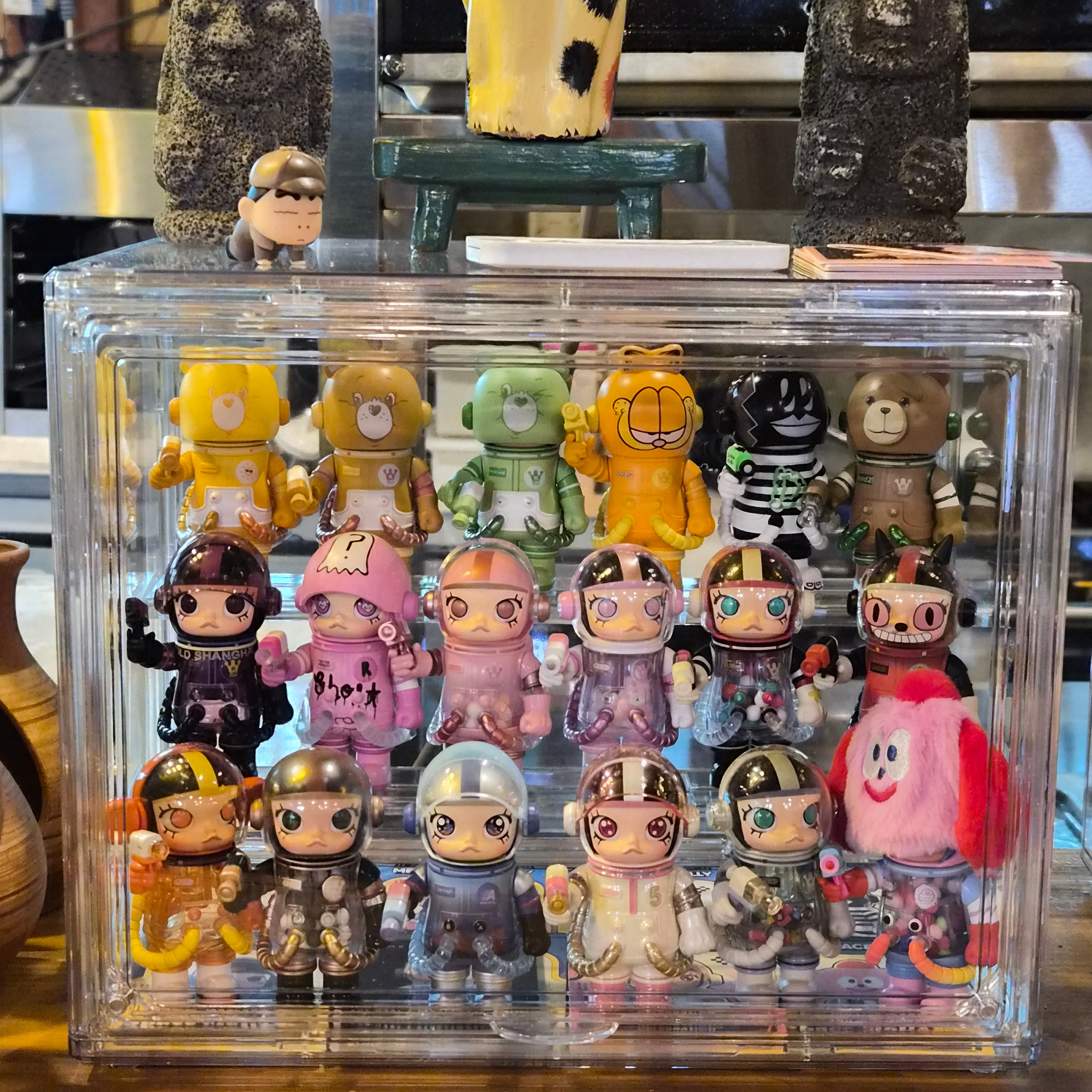 Pop Mart Mega Space Molly Series 3 Sealed Case 100% (9 Blind Boxes), Pop Mart Teletubbies Say Hello Series Figures Sealed Case (8 Blind Boxes) 착용 스타일 - 3