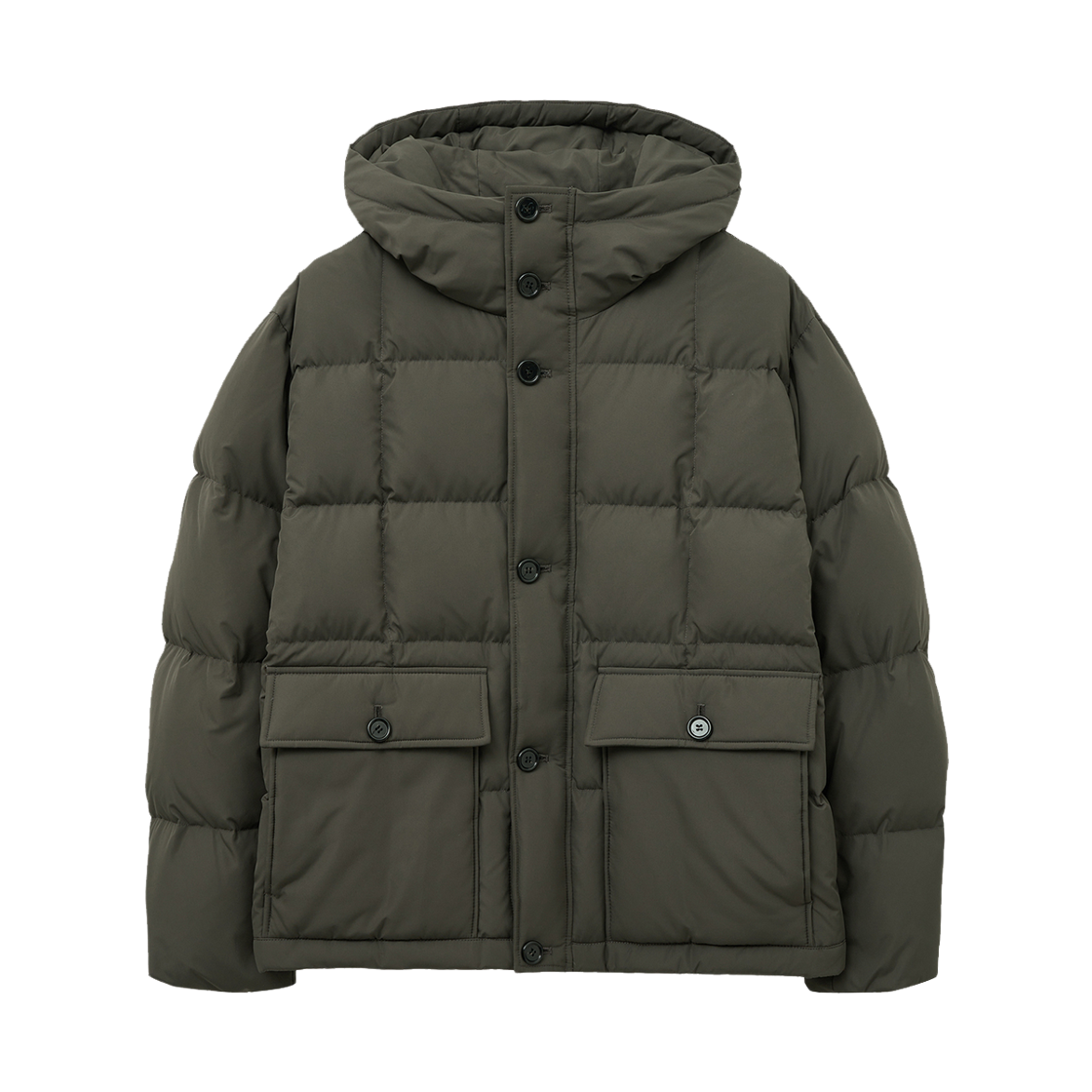 TNJU5F208K2 TNGT Karakoram Short Goose Down Jumper Khaki