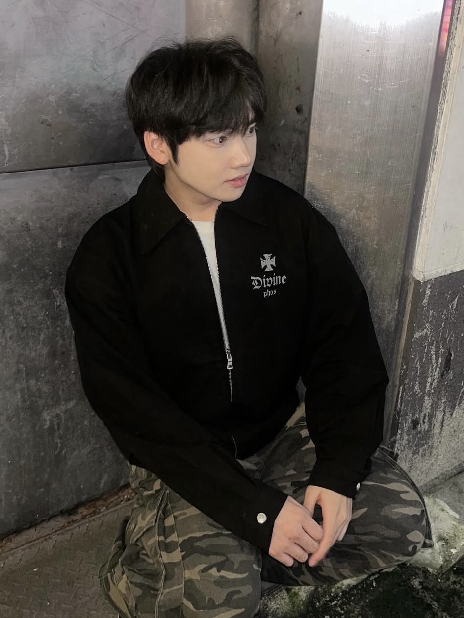 PHOS333 PHOS Trucker Jacket 착용 스타일 - 1