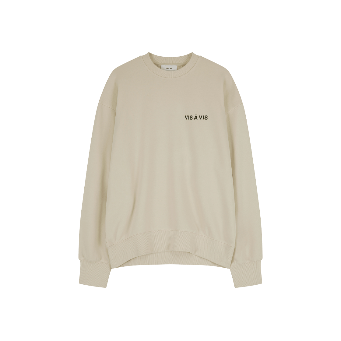 254-2201-02 VIS A VIS Logo Sweatshirt Ivory