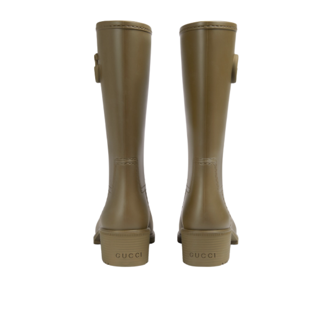(W) 구찌 더블 G 레인 부츠 빈티지 그린((W) Gucci Double G Rain Boot Vintage Green) - 2