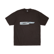 Stussy Stretch T-Shirt Pigment Dyed Faded Black