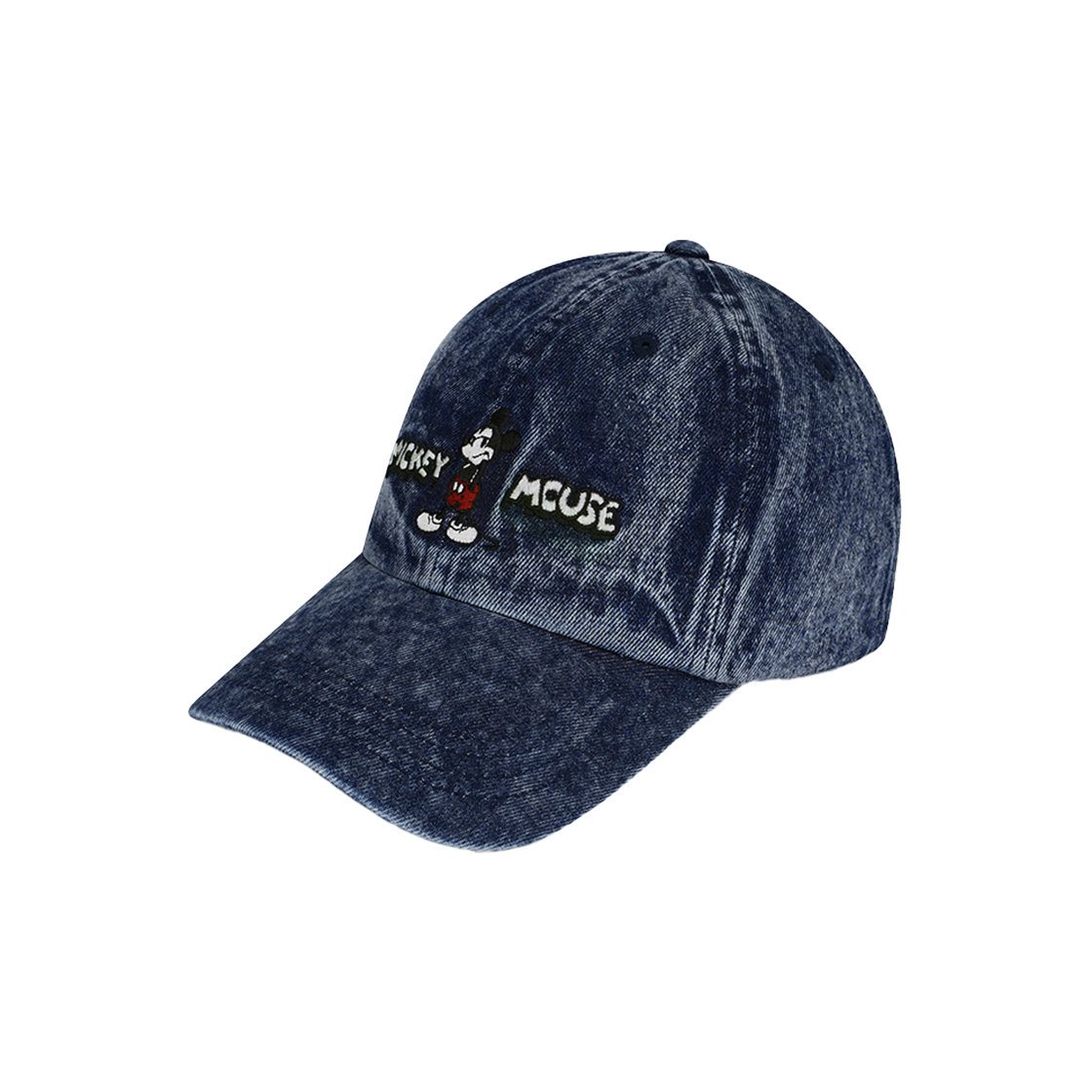 베루툼 캐릭터 데님 볼 캡 (미키 마우스) 미디움 데님