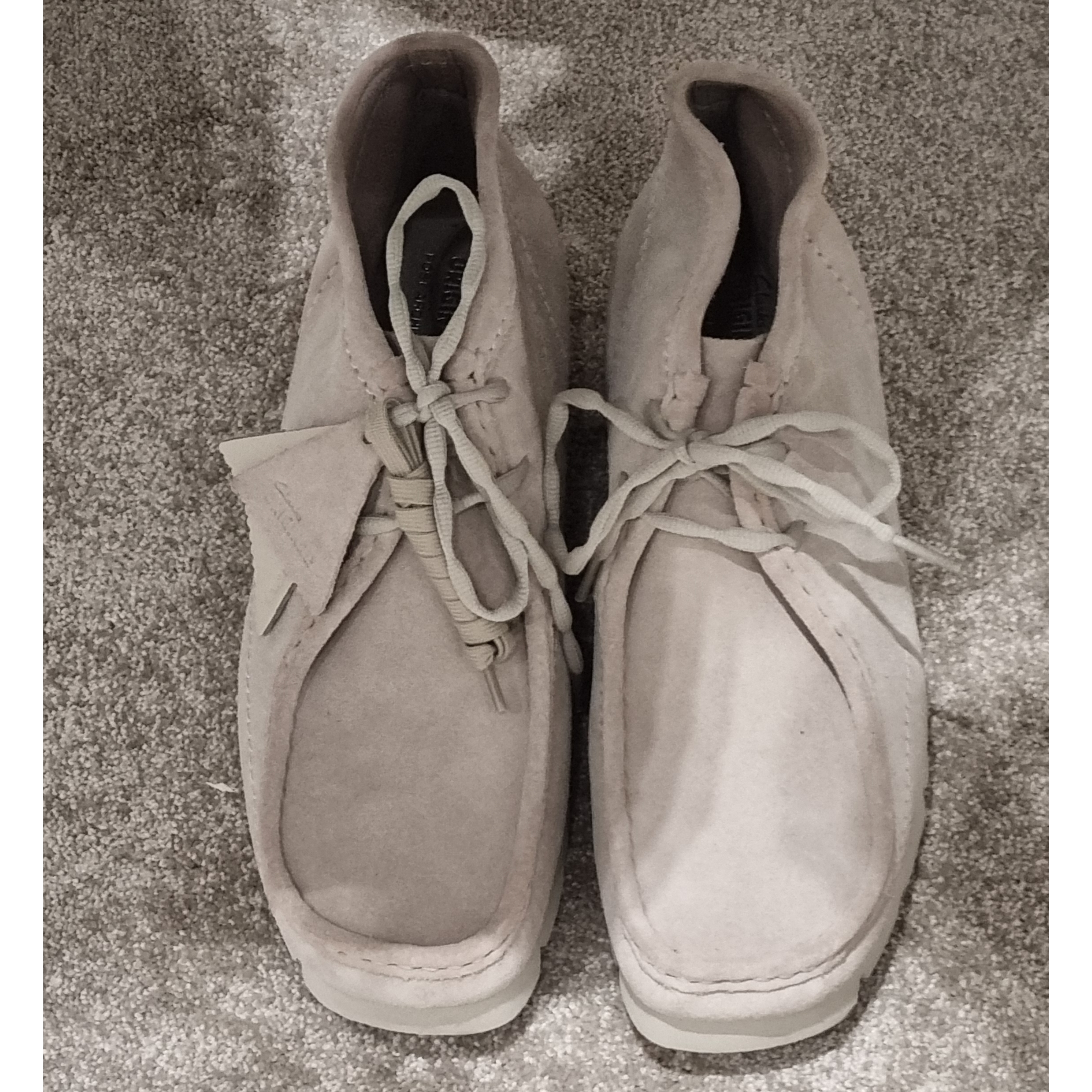 Clarks x Post Archive Faction (Paf) WallabeeBT Beige Suede 착용 스타일