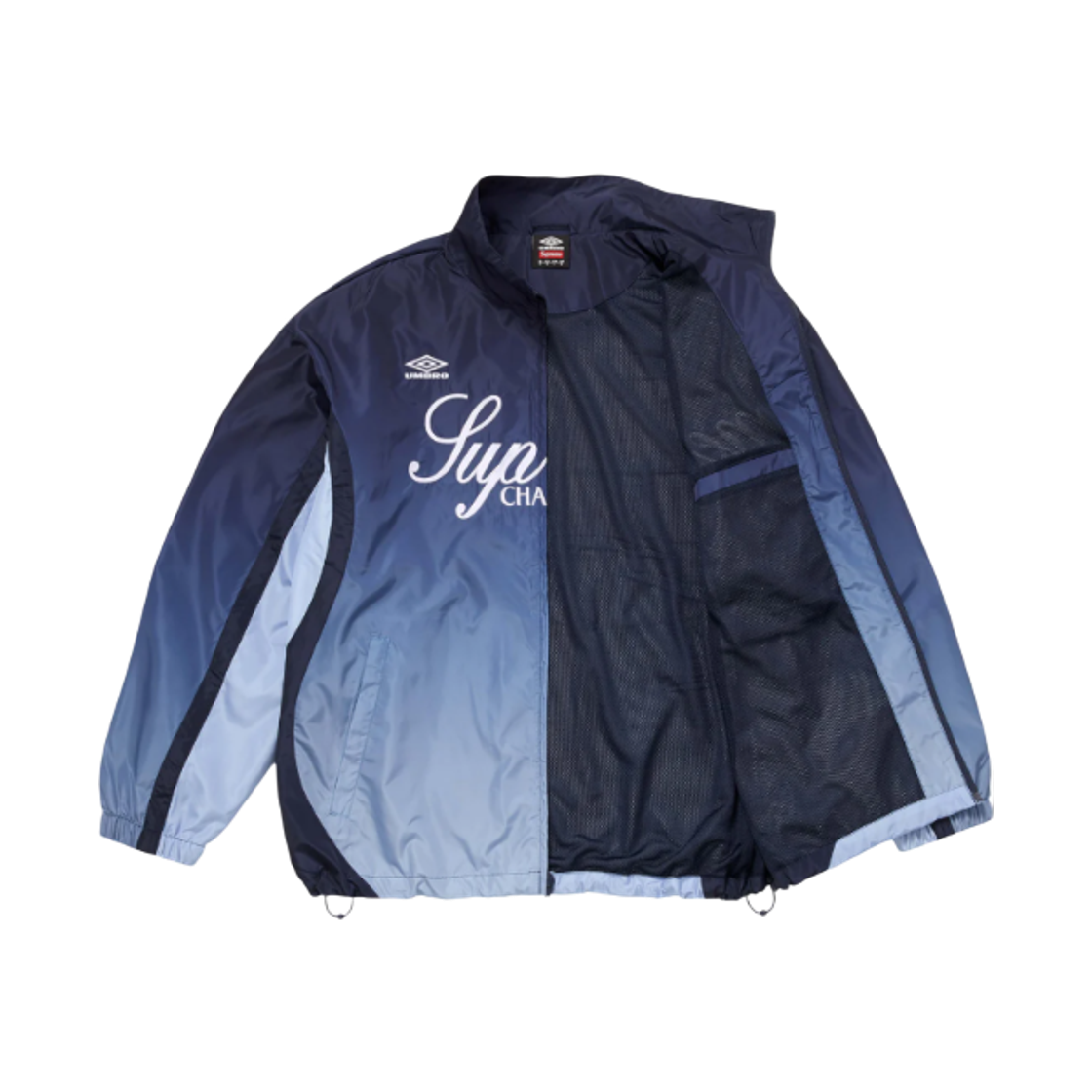 슈프림 x 엄브로 그라디언트 트랙 자켓 네이비 - 25FW(Supreme x Umbro Gradient Track Jacket Navy - 25FW) - 3