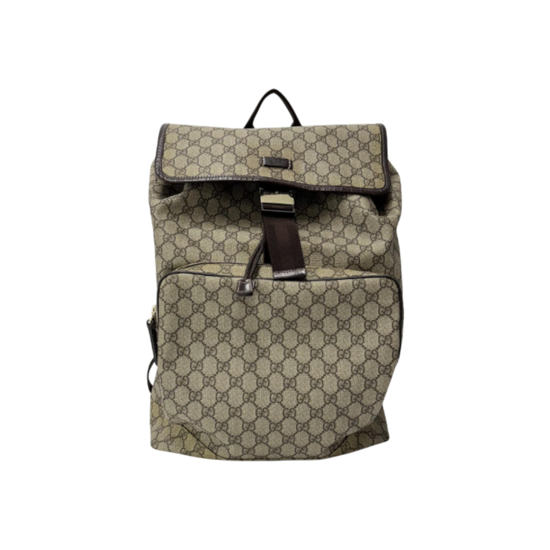 구찌 GG로고 PVC 슈프림 캔버스 레더 백팩(Gucci GG Logo PVC Supreme Canvas Leather Backpack)