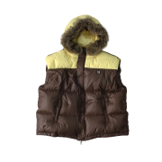 SPORT CHAMBER Track DuckDown Vest Brown