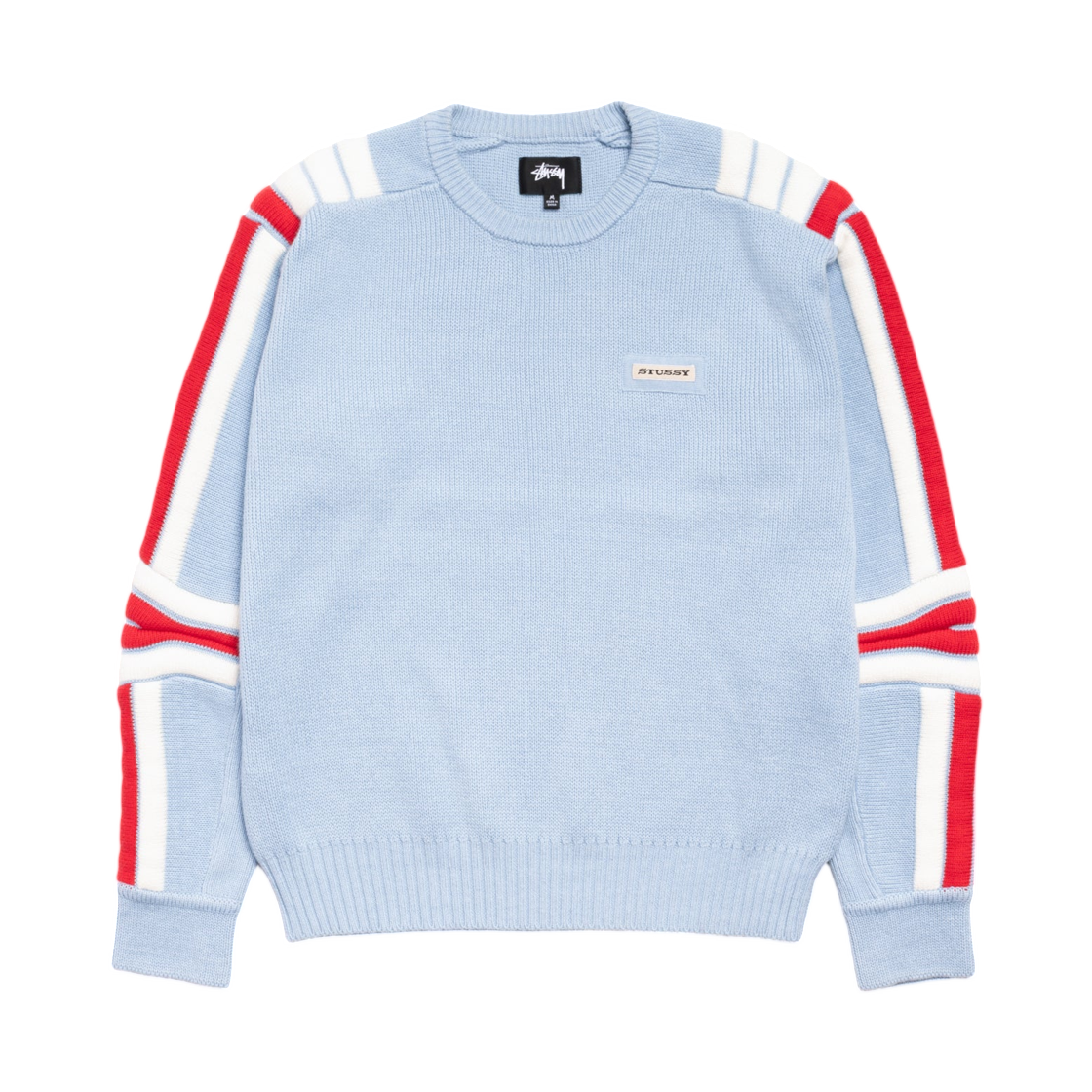 117292 Stussy Moto Sweater Blue