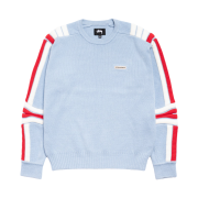Stussy Moto Sweater Blue