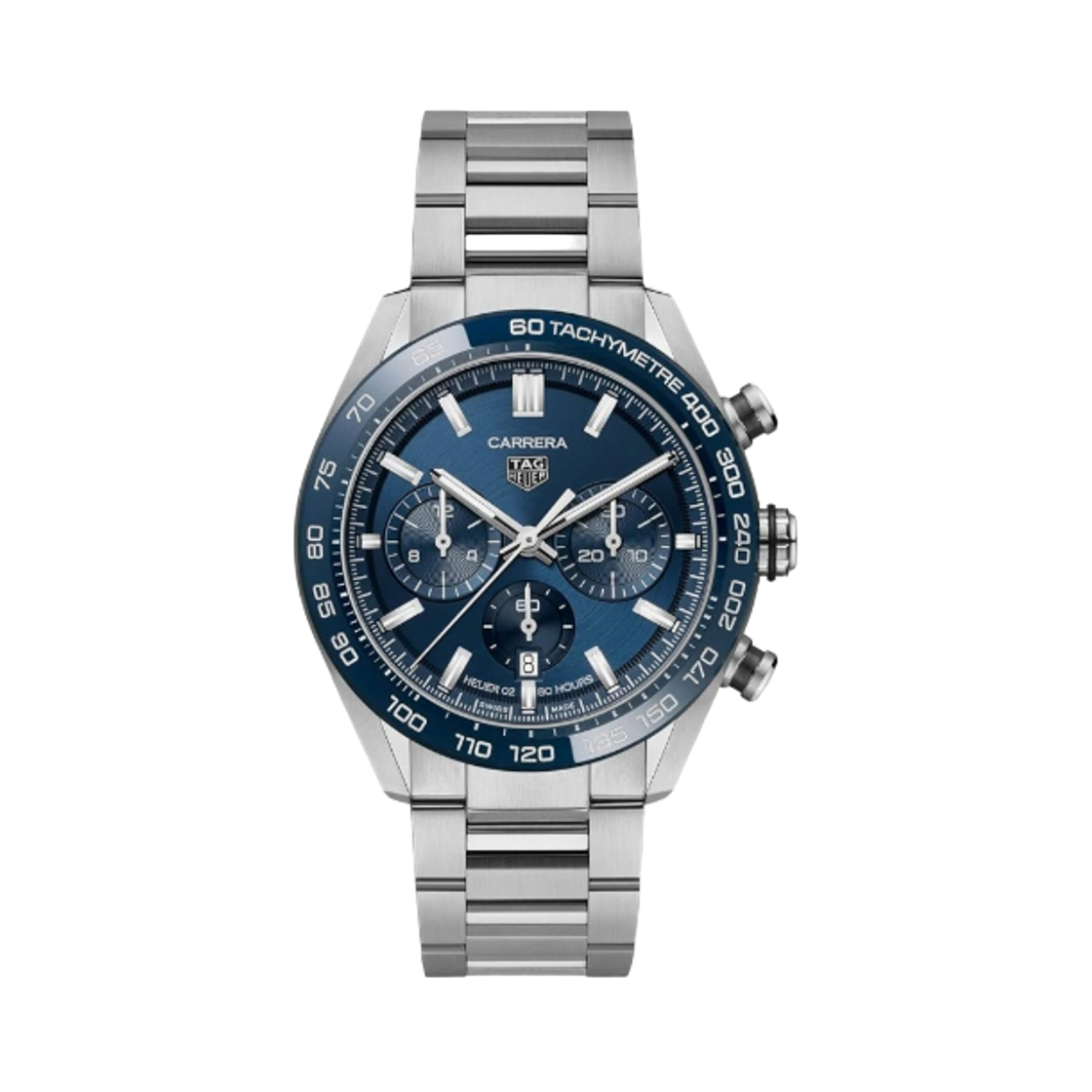 태그 호이어 까레라 크로노그래프 오토매틱 44mm 스틸 블루(TAG Heuer Carrera Chronograph Automatic 44mm Steel Blue)