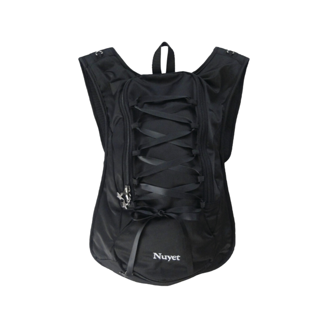 [KREAM 단독] 누옛 레이스업 백팩 블랙([KREAM 단독] Nuyet Lace Up Backpack Black)