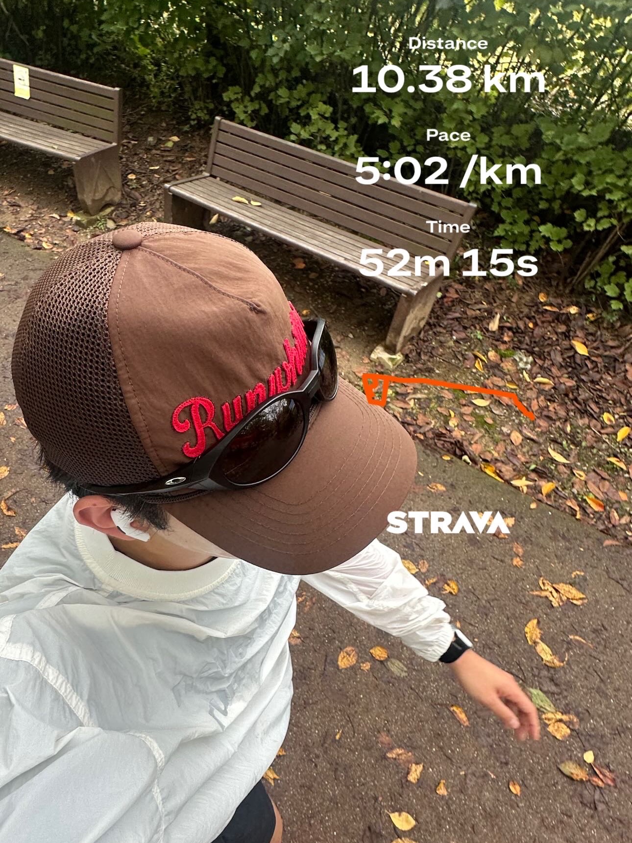 [KREAM 단독] runwhither Trucker Cap Brown, [KREAM 단독] runwhither Windbreaker MTM White 착용 스타일