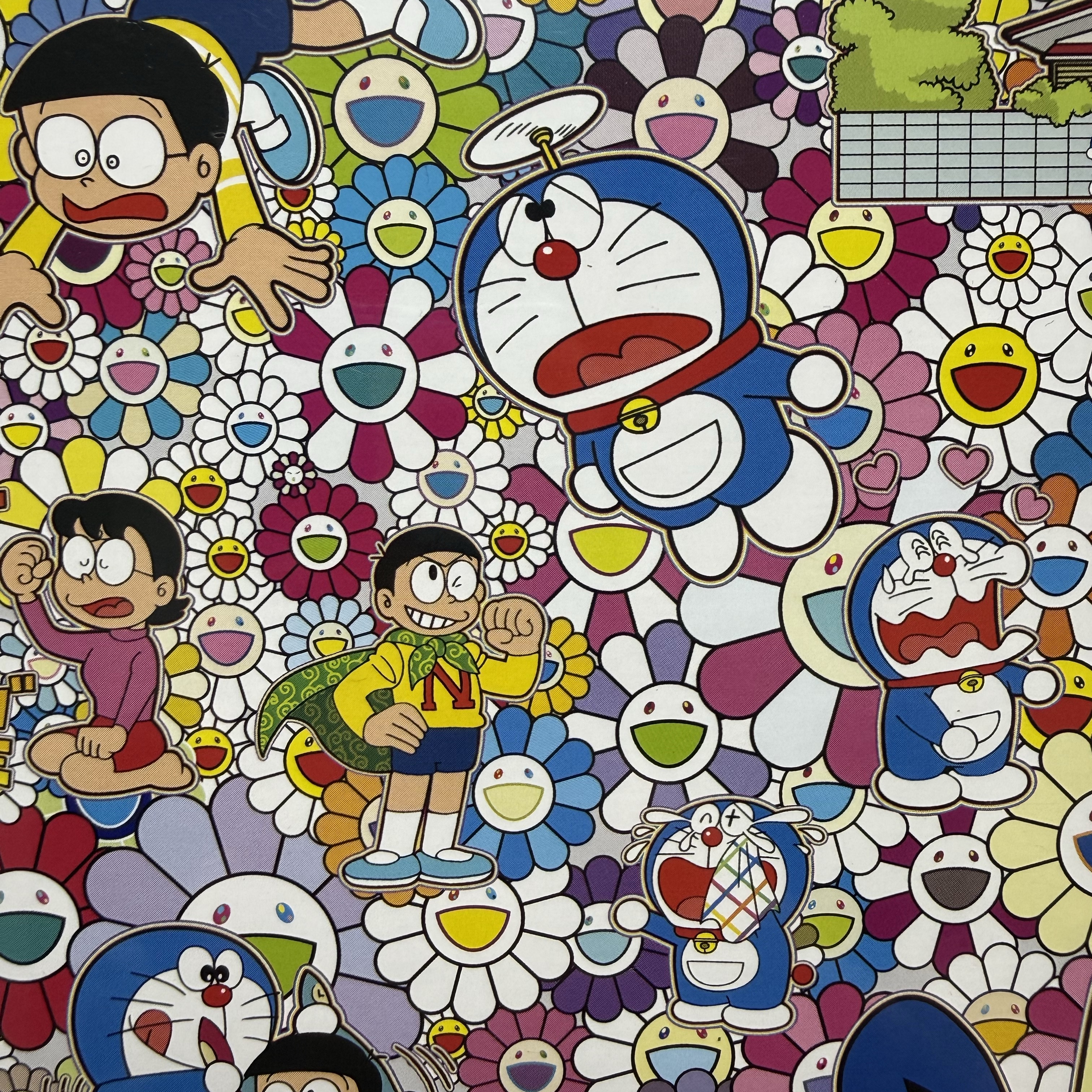 Takashi Murakami x Doraemon Jigsaw Puzzle (1000 Pieces) 착용 스타일