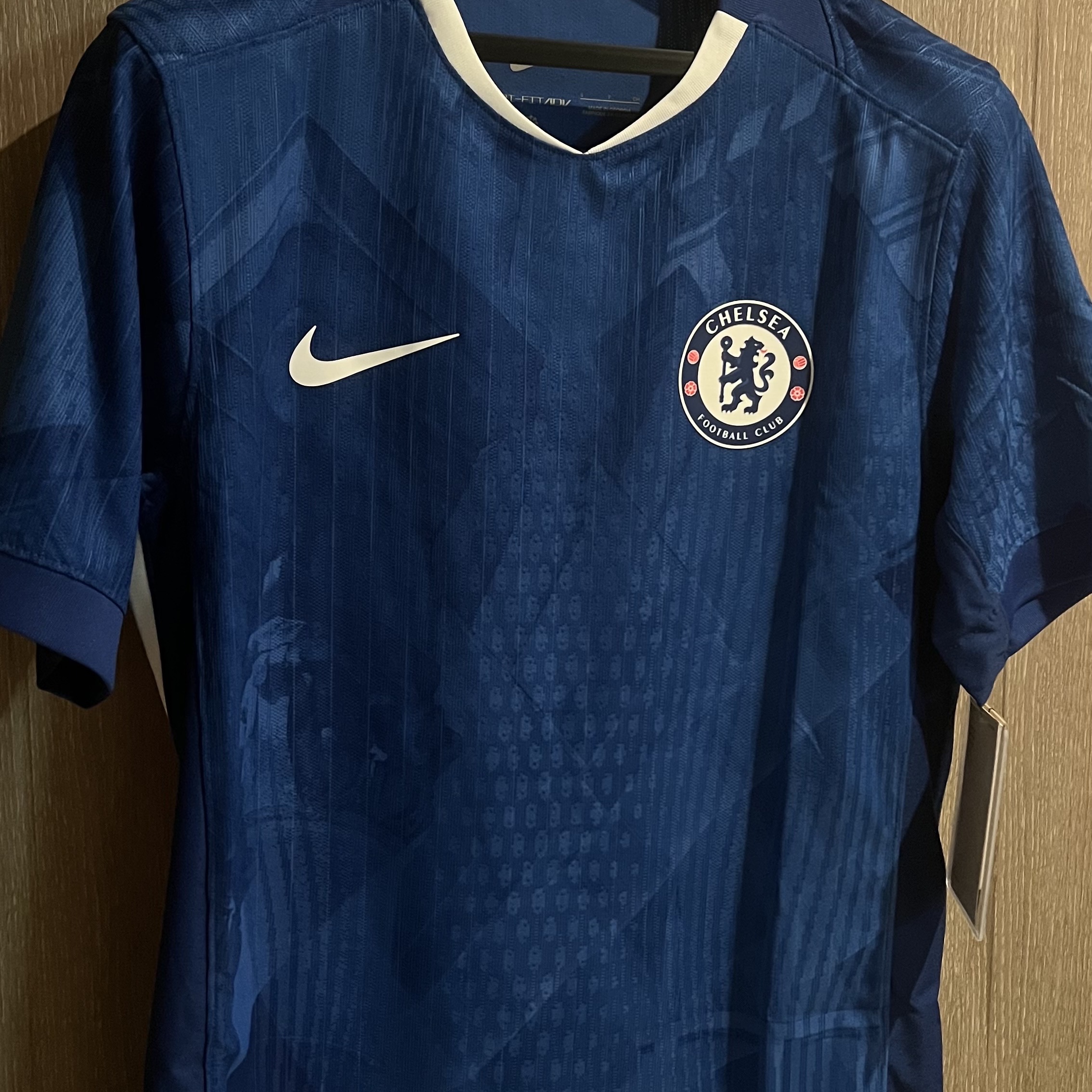 Nike Chelsea FC 2025/26 Match Home Dri-Fit ADV Soccer Authentic Jersey Rush Blue White (Non Marking Ver.) 착용 스타일