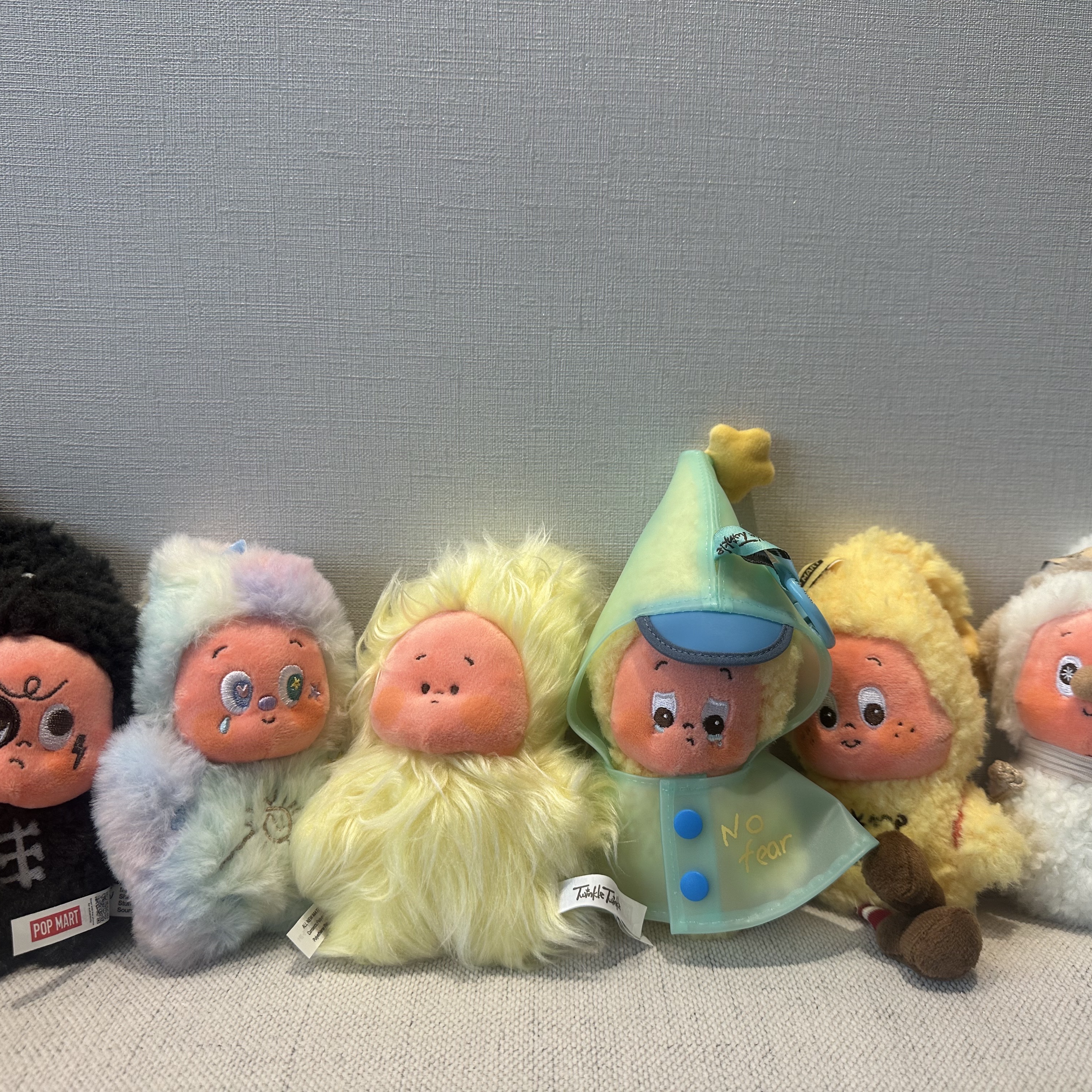 Pop Mart Twinkle Twinkle Sweet Dreams Forecast Series Plush Pendant Sealed Case (6 Blind Boxes) 착용 스타일 - 1