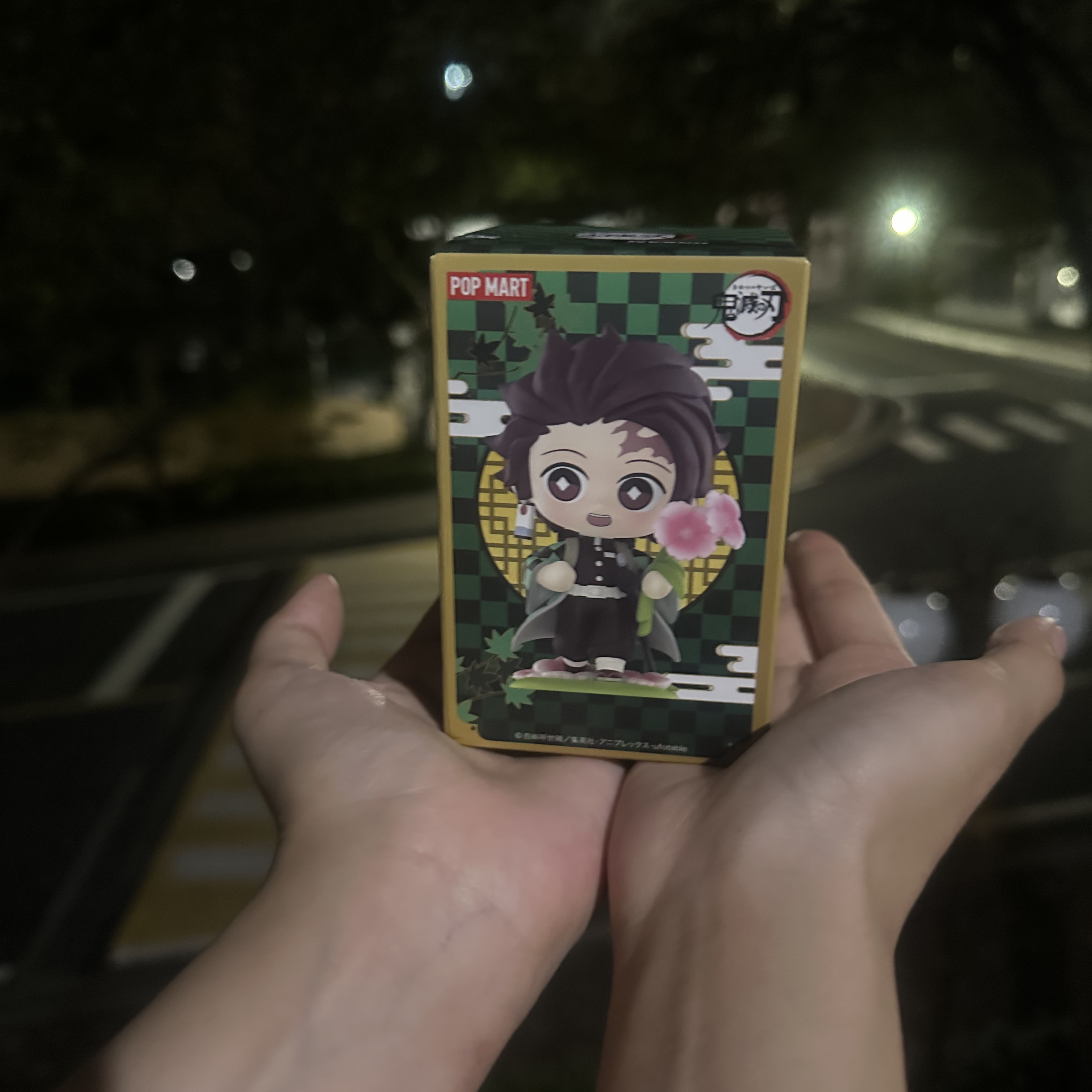 Pop Mart Demon Slayer Kimetsu no Yaiba Birth Flower Series Sealed Case (1 Blind Box) 착용 스타일