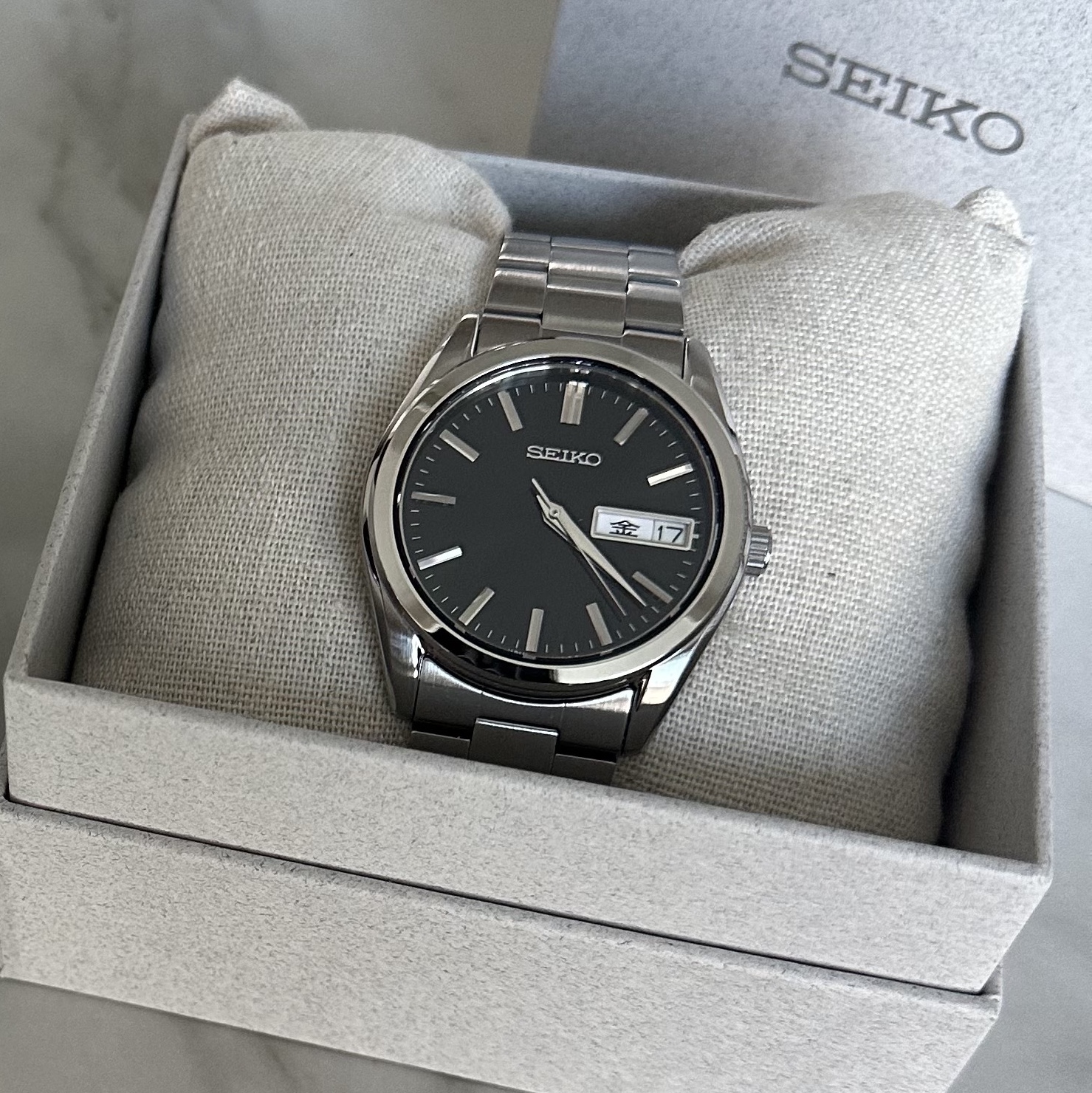Seiko SBTH011 Black 착용 스타일 - 1