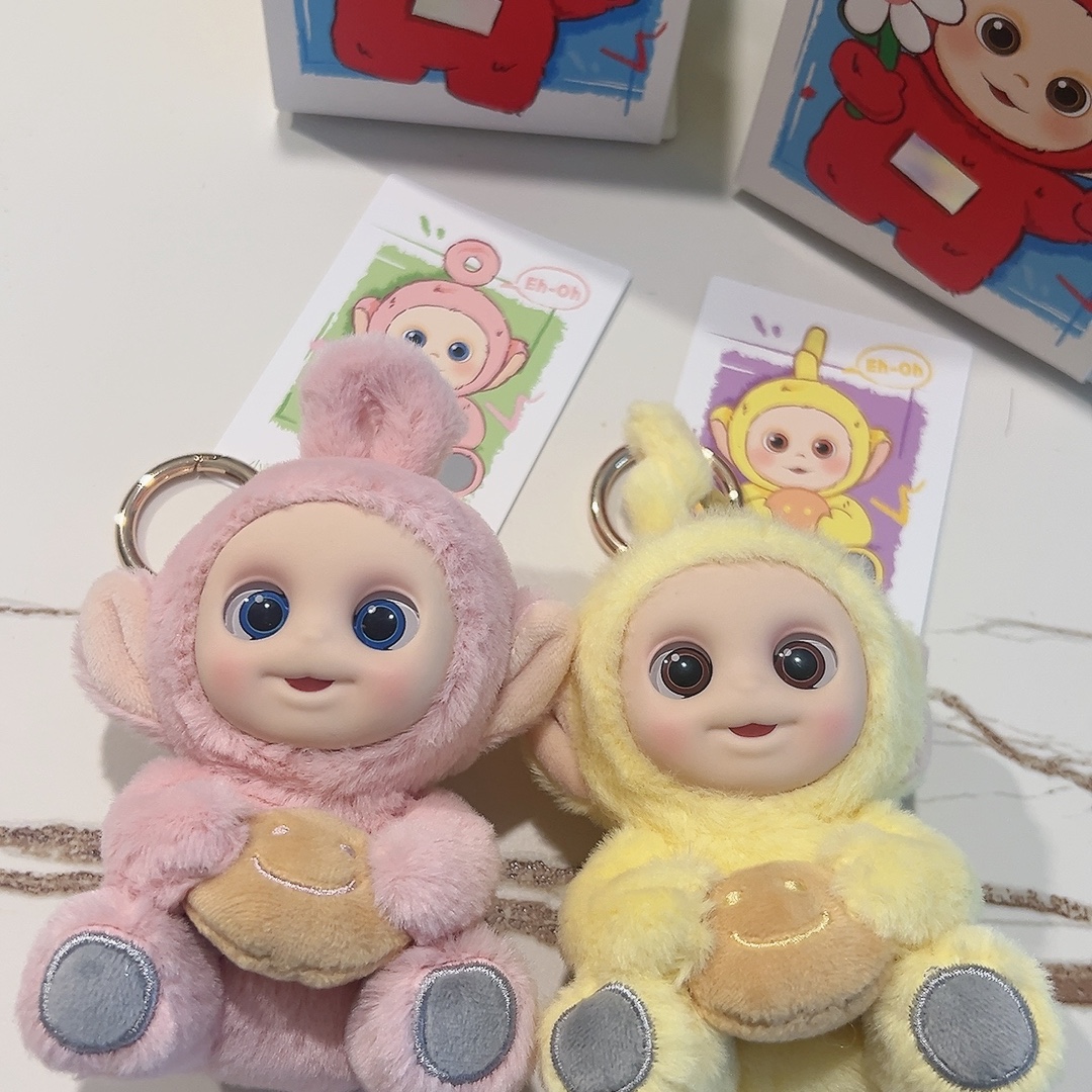 Pop Mart Teletubbies Say Hello Series Figures Sealed Case Laa Laa's Cheese Toast (Opened Case), Pop Mart Teletubbies Say Hello Series Figures Sealed Case Po's Caramel Toast (Opened Case) 착용 스타일 - 2