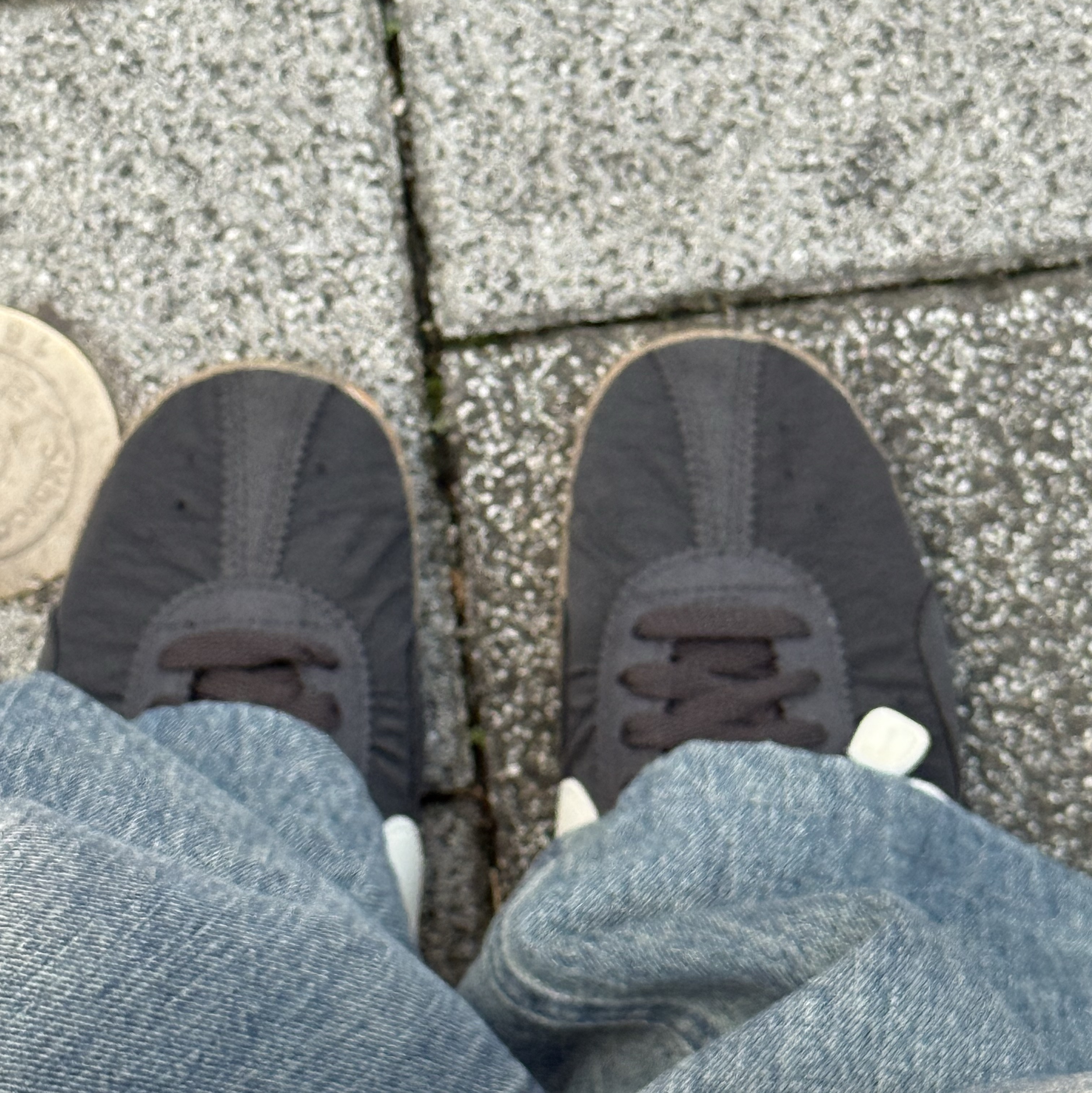 Nike x Jacquemus Moon Shoe SP Off Noir Cashmere 착용 스타일