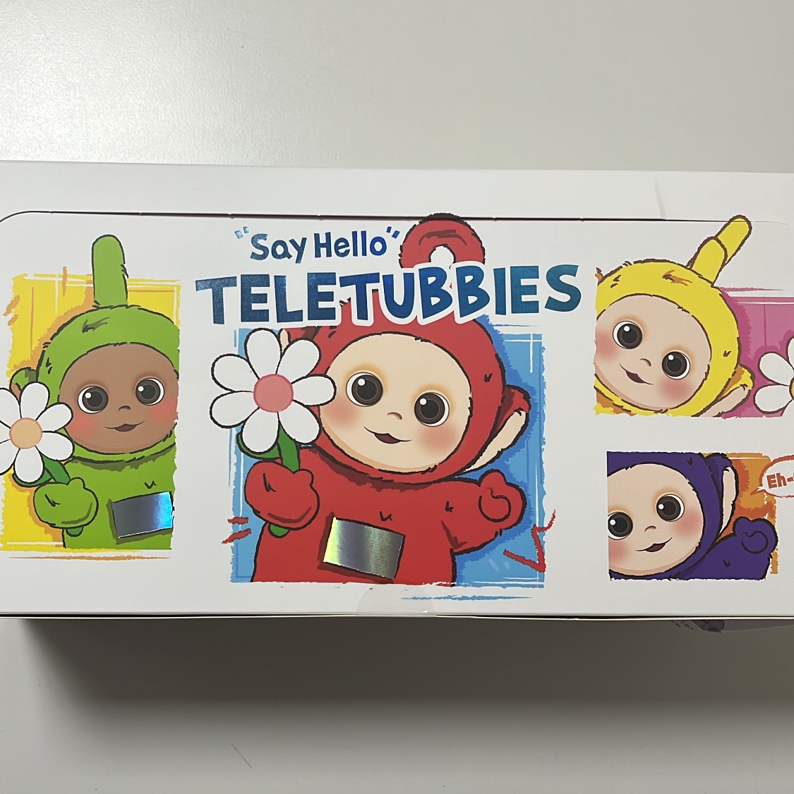 Pop Mart Teletubbies Say Hello Series Figures Sealed Case (8 Blind Boxes) 착용 스타일