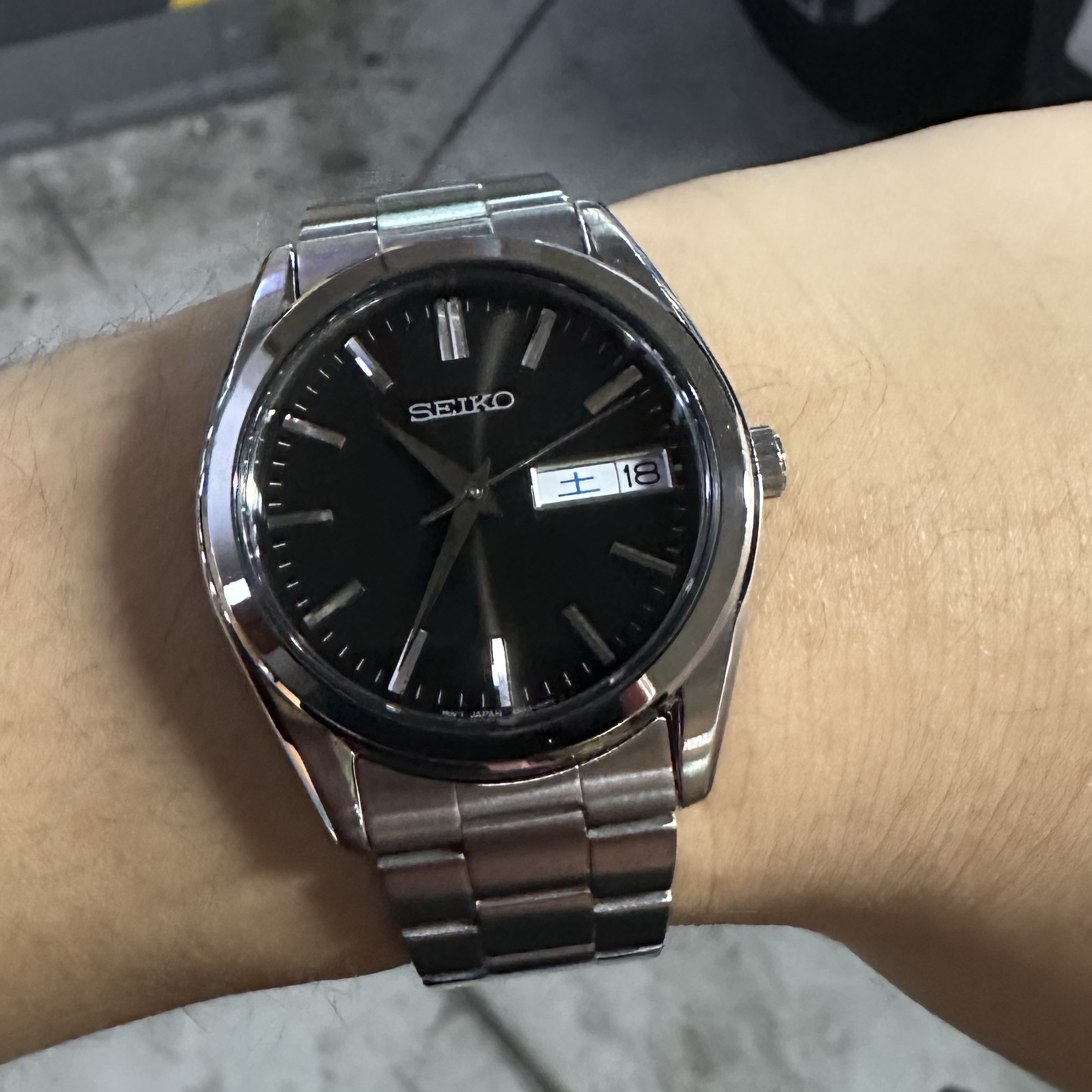 Seiko SBTH011 Black 착용 스타일 - 2