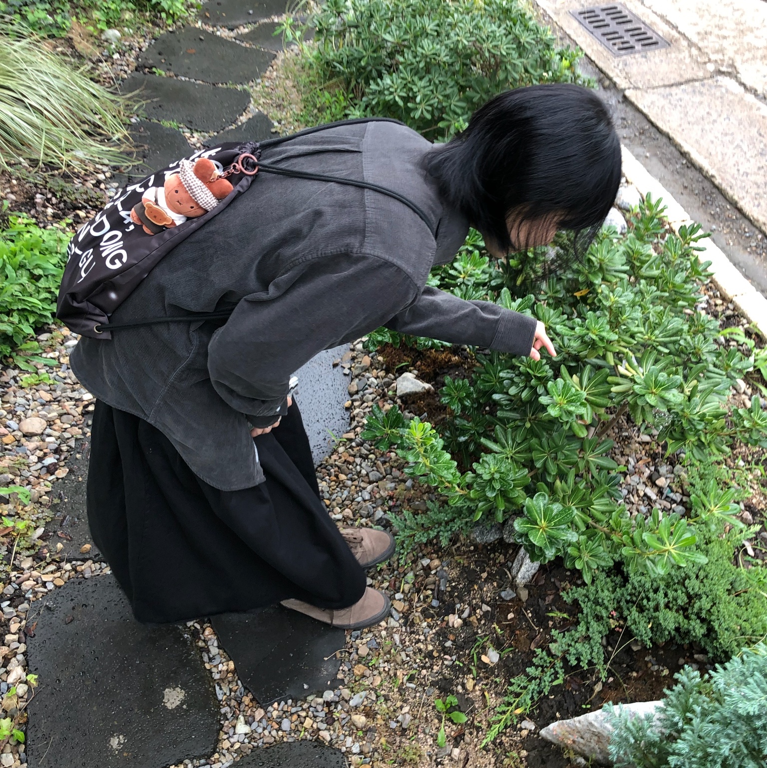 Vans Old Skool Brown, Carhartt Madison Fine Cord Shirt Storm Cloud 착용 스타일 - 3