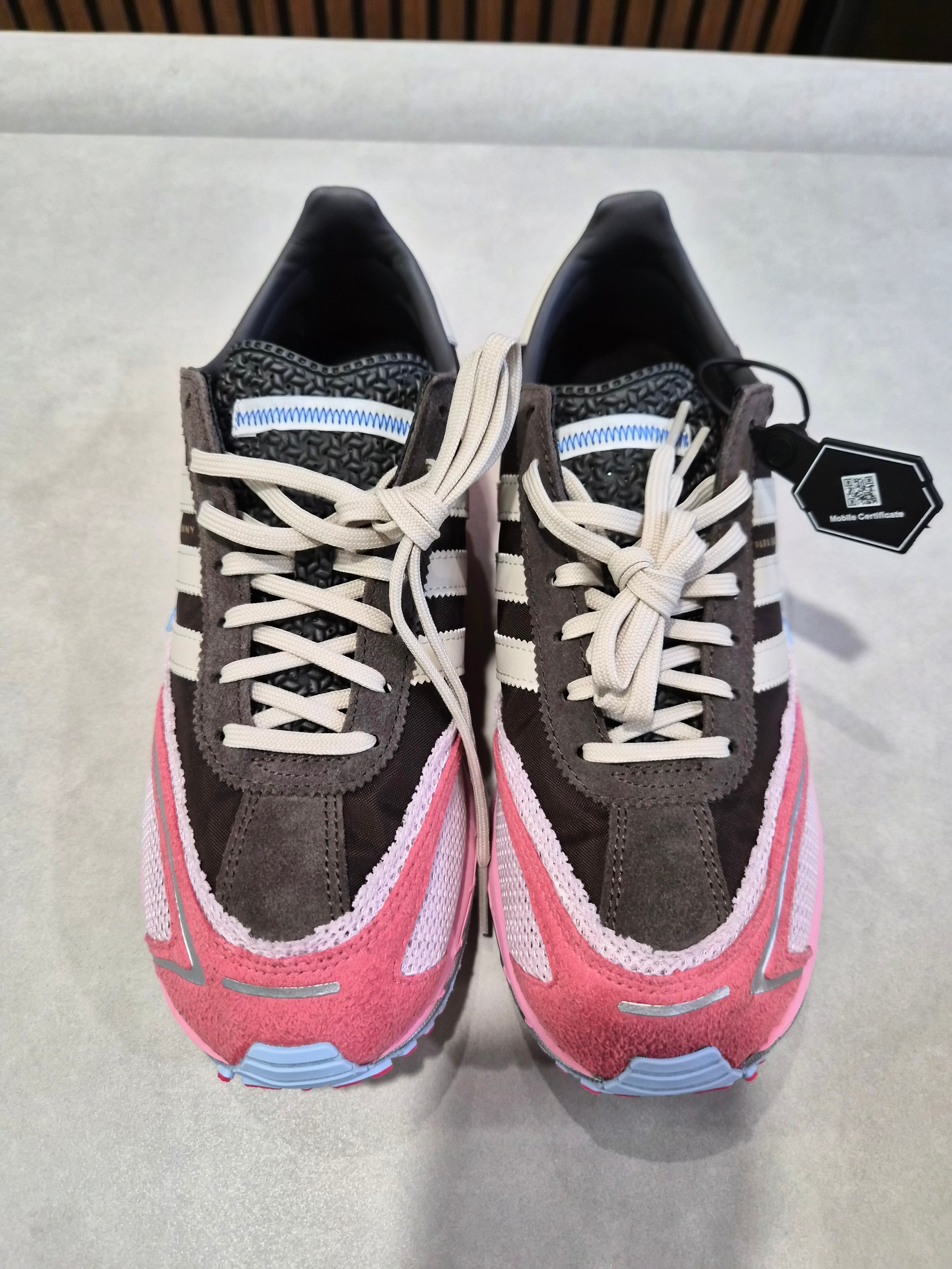 Adidas x Bad Bunny Adizero SL 72 Brown Clear Pink 착용 스타일
