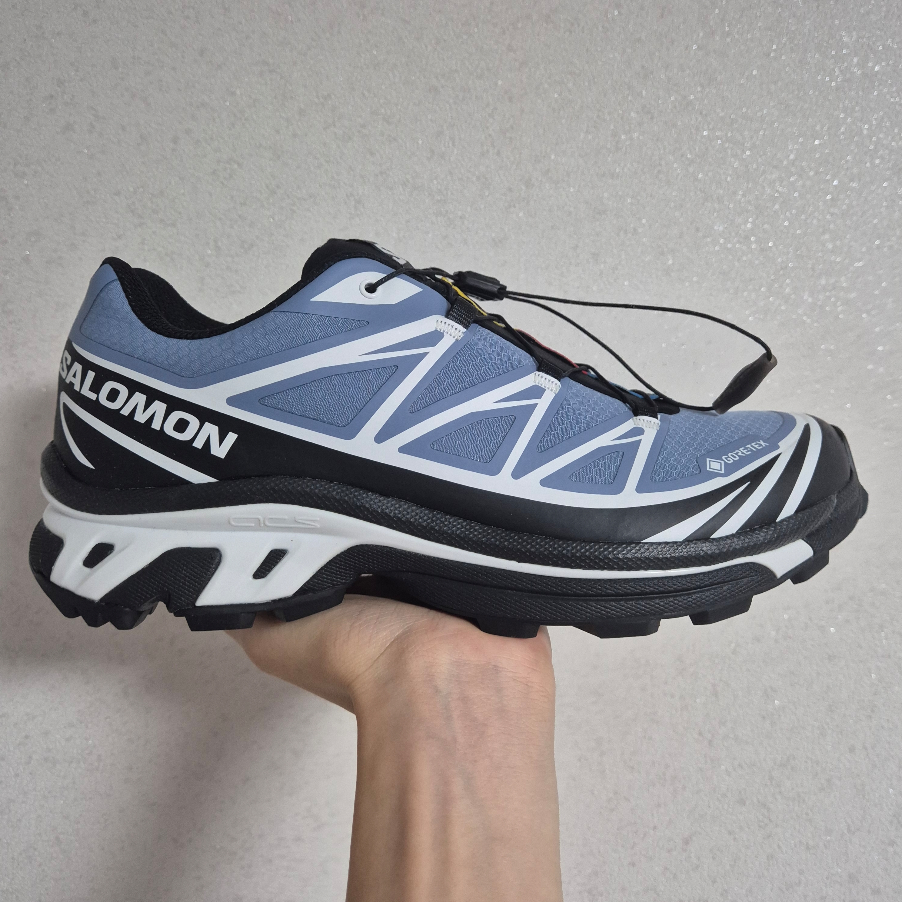 Salomon XT-6 GTX Black Infinity 착용 스타일 - 2
