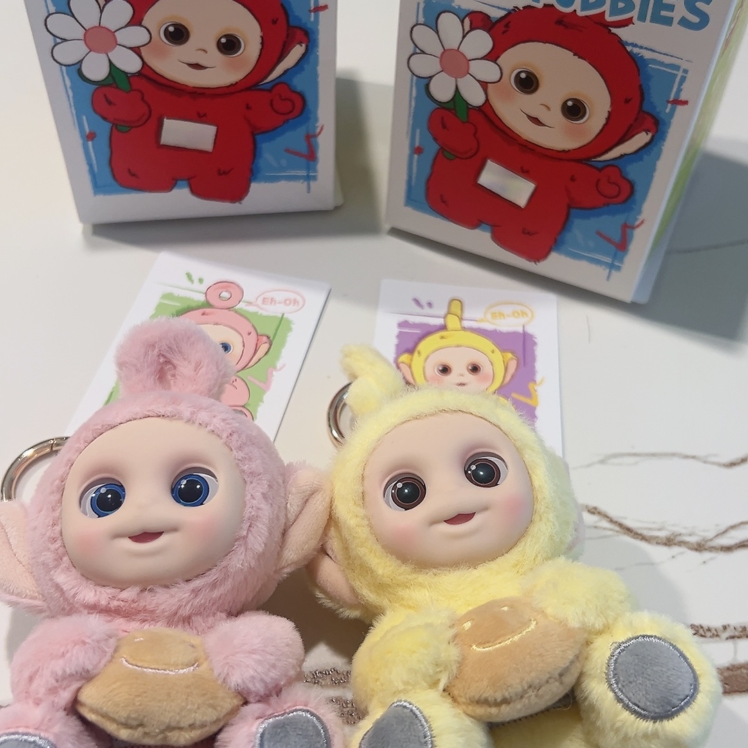 Pop Mart Teletubbies Say Hello Series Figures Sealed Case Laa Laa's Cheese Toast (Opened Case), Pop Mart Teletubbies Say Hello Series Figures Sealed Case Po's Caramel Toast (Opened Case) 착용 스타일 - 4