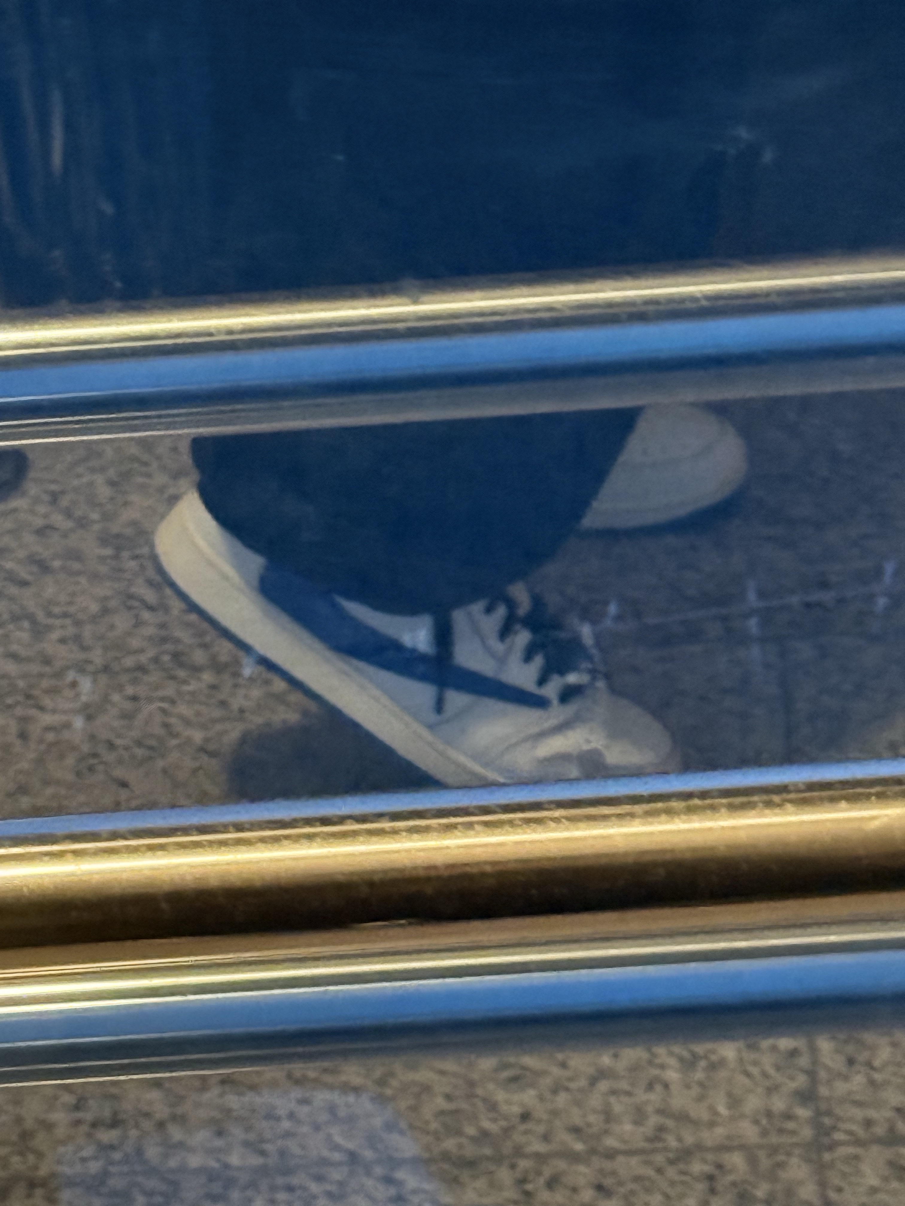 Jordan 1 x Travis Scott x Fragment Retro Low OG SP Sail Military Blue 착용 스타일