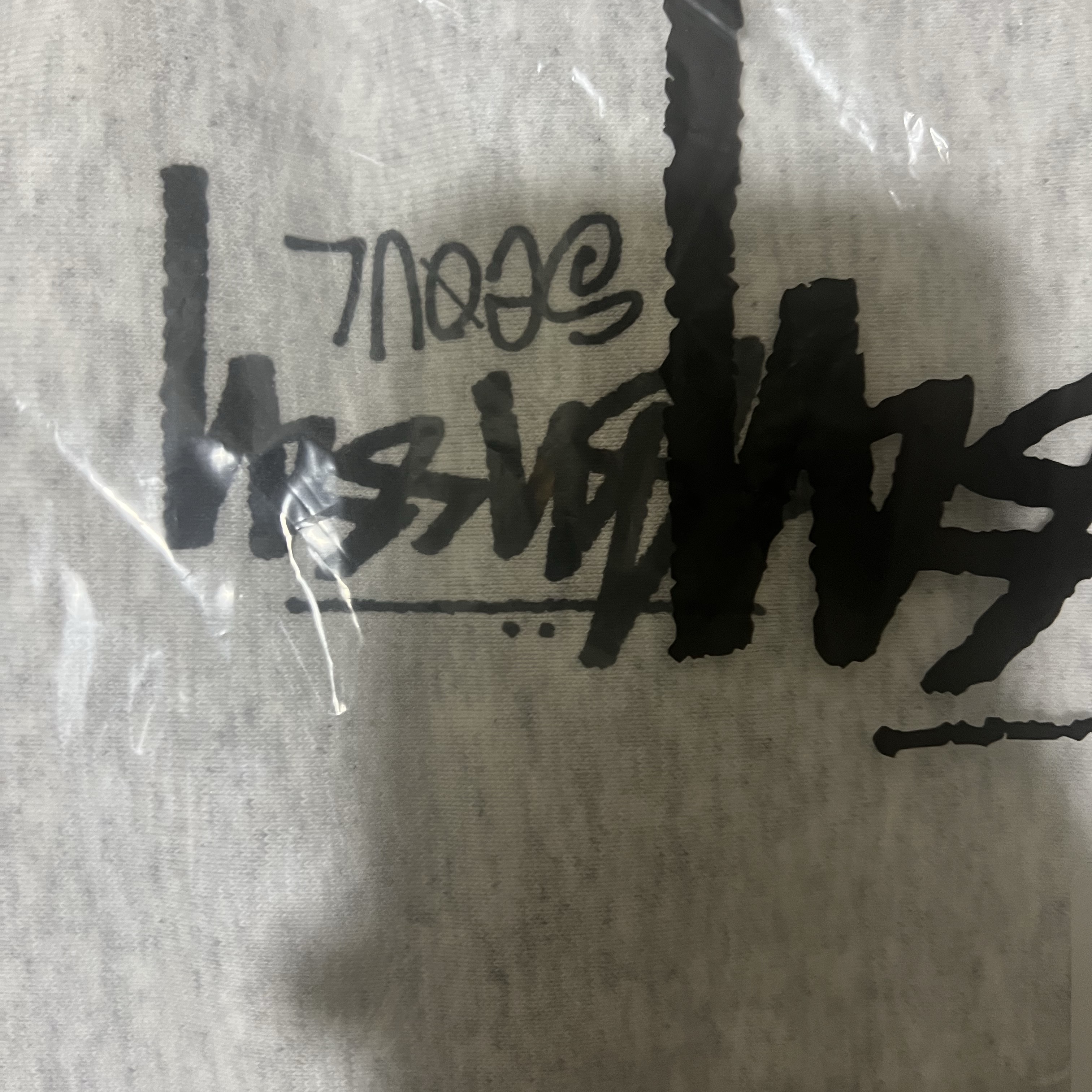 Stussy Stock Seoul Hood Ash Heather 착용 스타일