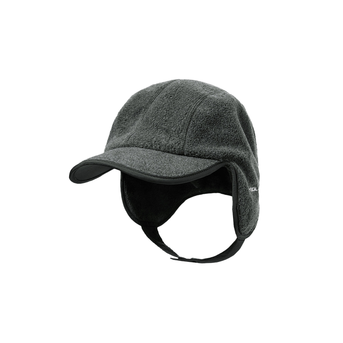 BFW1CA301ACH Butterfly Active Fleece Ear Flap Cap Charcoal