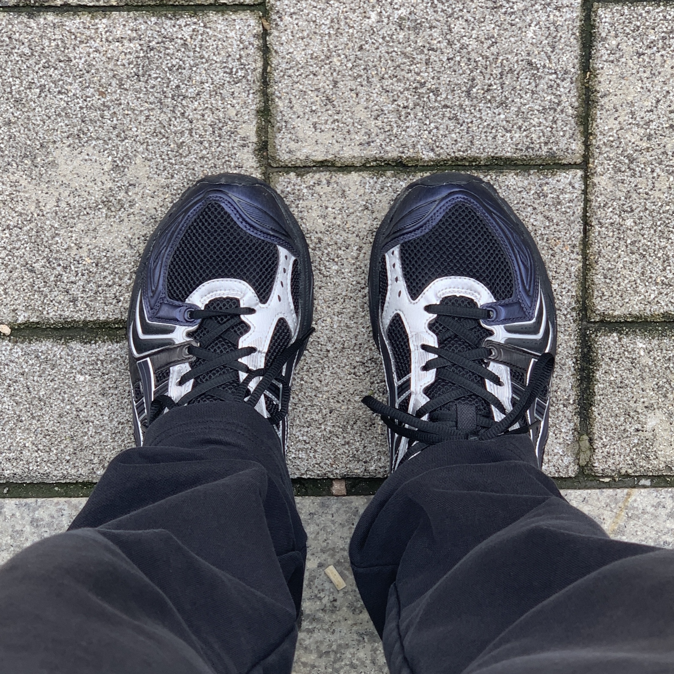 Asics x Atmos x Undermycar Gel-Kayano 14 Black Pure Silver 착용 스타일