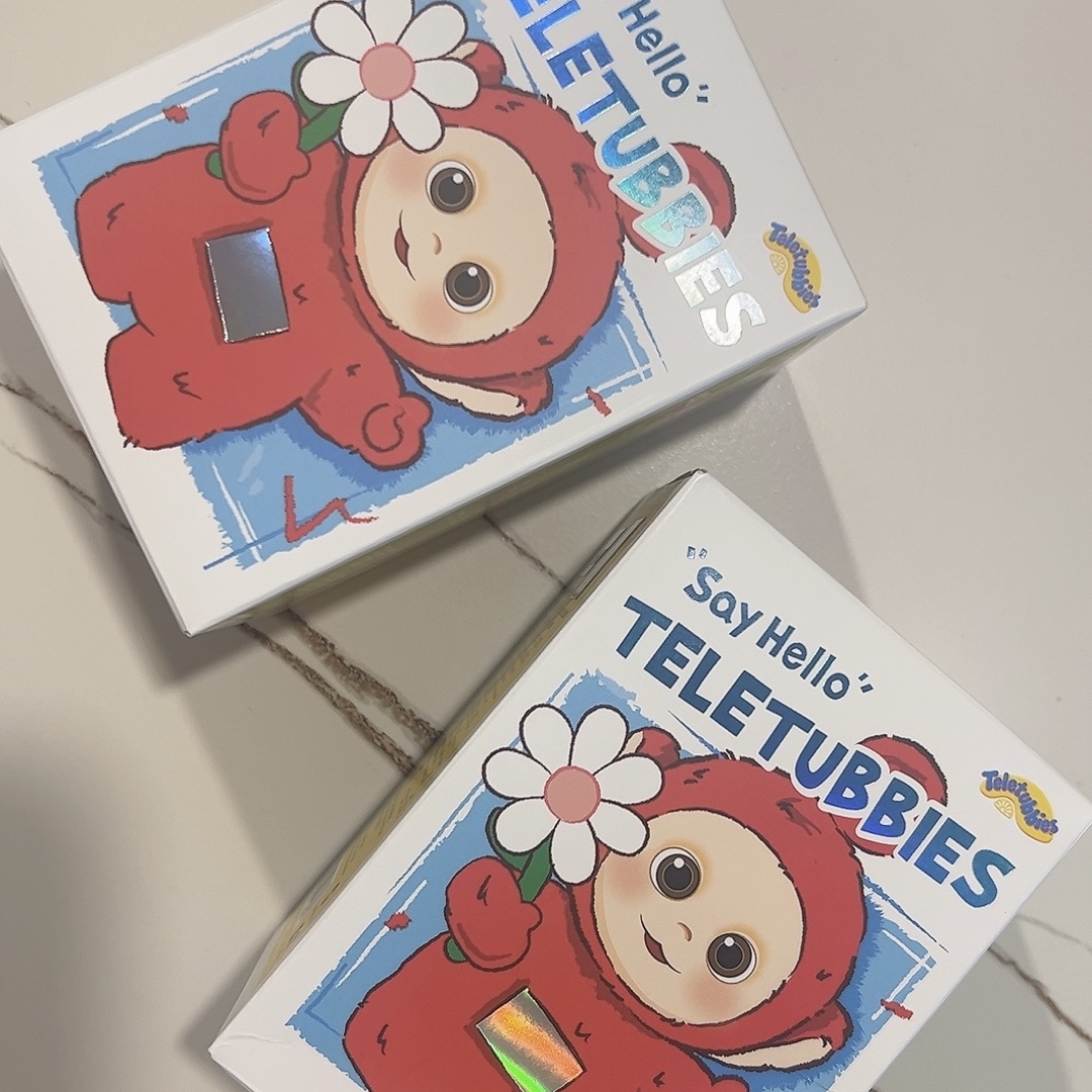 Pop Mart Teletubbies Say Hello Series Figures Sealed Case Laa Laa's Cheese Toast (Opened Case), Pop Mart Teletubbies Say Hello Series Figures Sealed Case Po's Caramel Toast (Opened Case) 착용 스타일 - 3