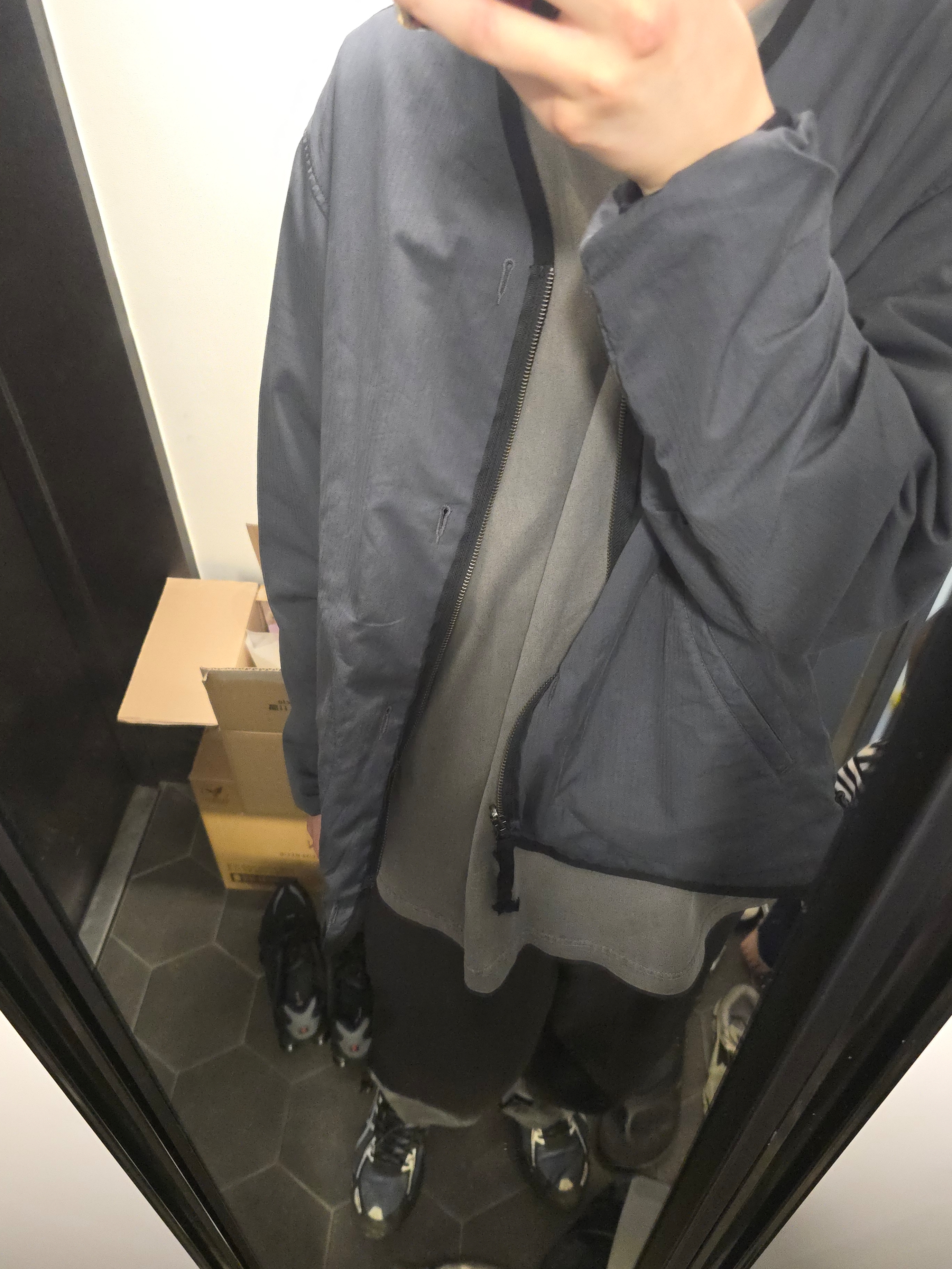Asics Gel-Venture 6 Carrier Grey 착용 스타일
