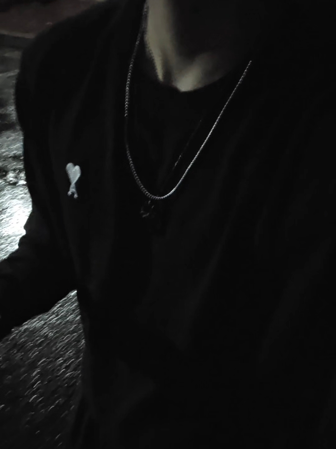 Chrome Hearts CH Hollywood Trucker Hat Black, AMI de Coeur Sweatshirt Black - 21SS 착용 스타일 - 2