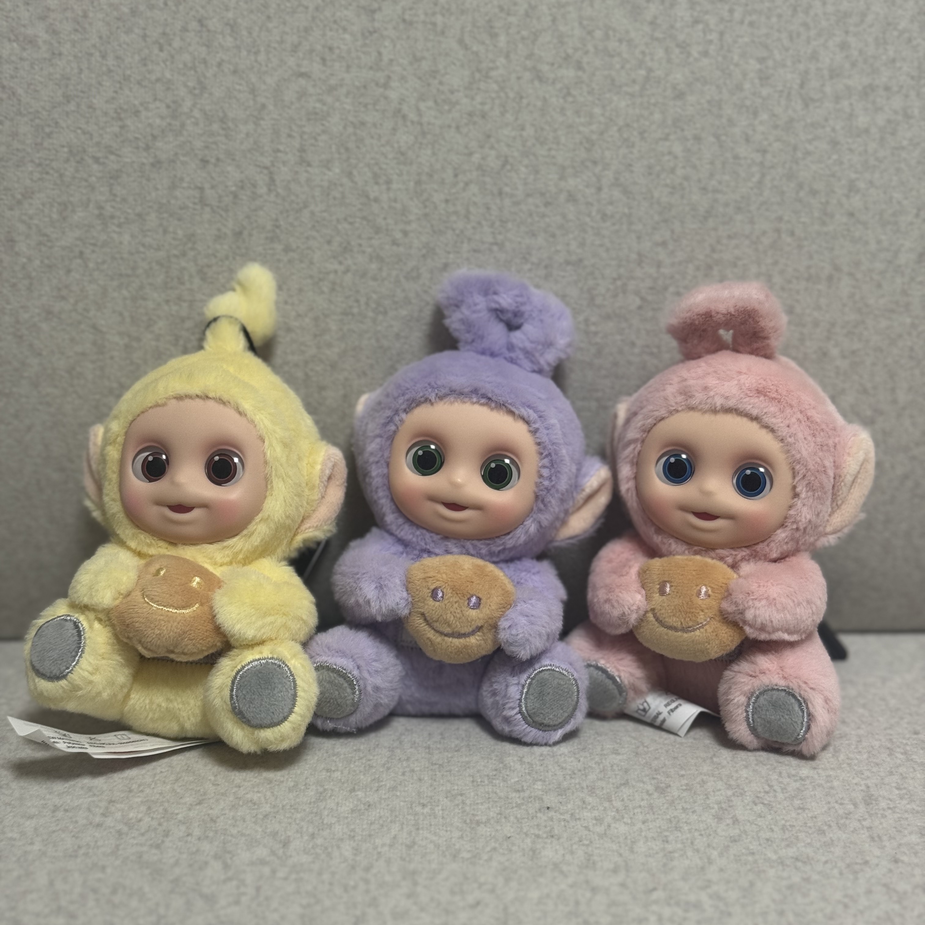 Pop Mart Teletubbies Say Hello Series Figures Sealed Case Laa Laa's Cheese Toast (Opened Case) 착용 스타일