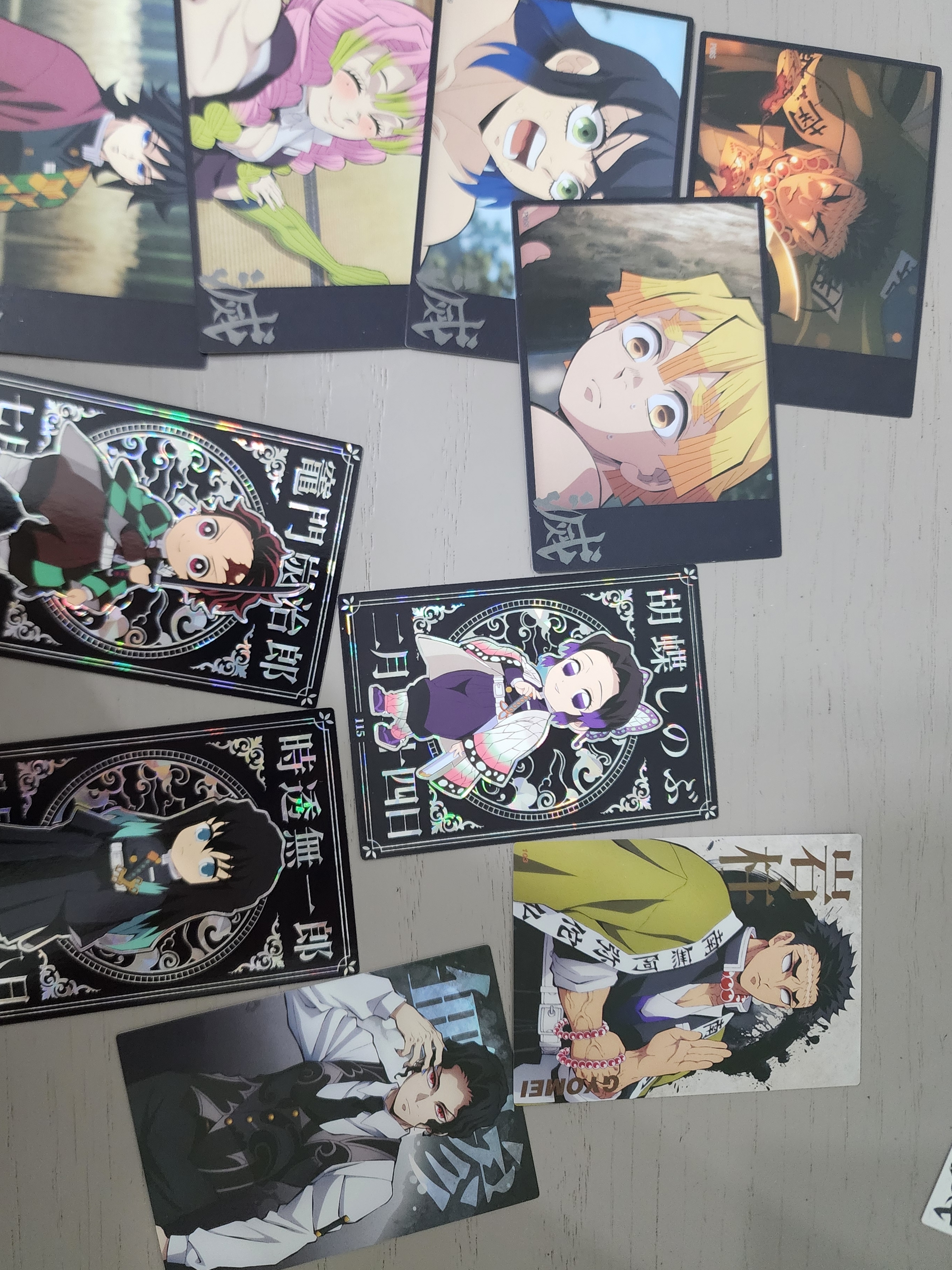 HIGHLIGHT PICK Demon slayer Trading Card 착용 스타일 - 1