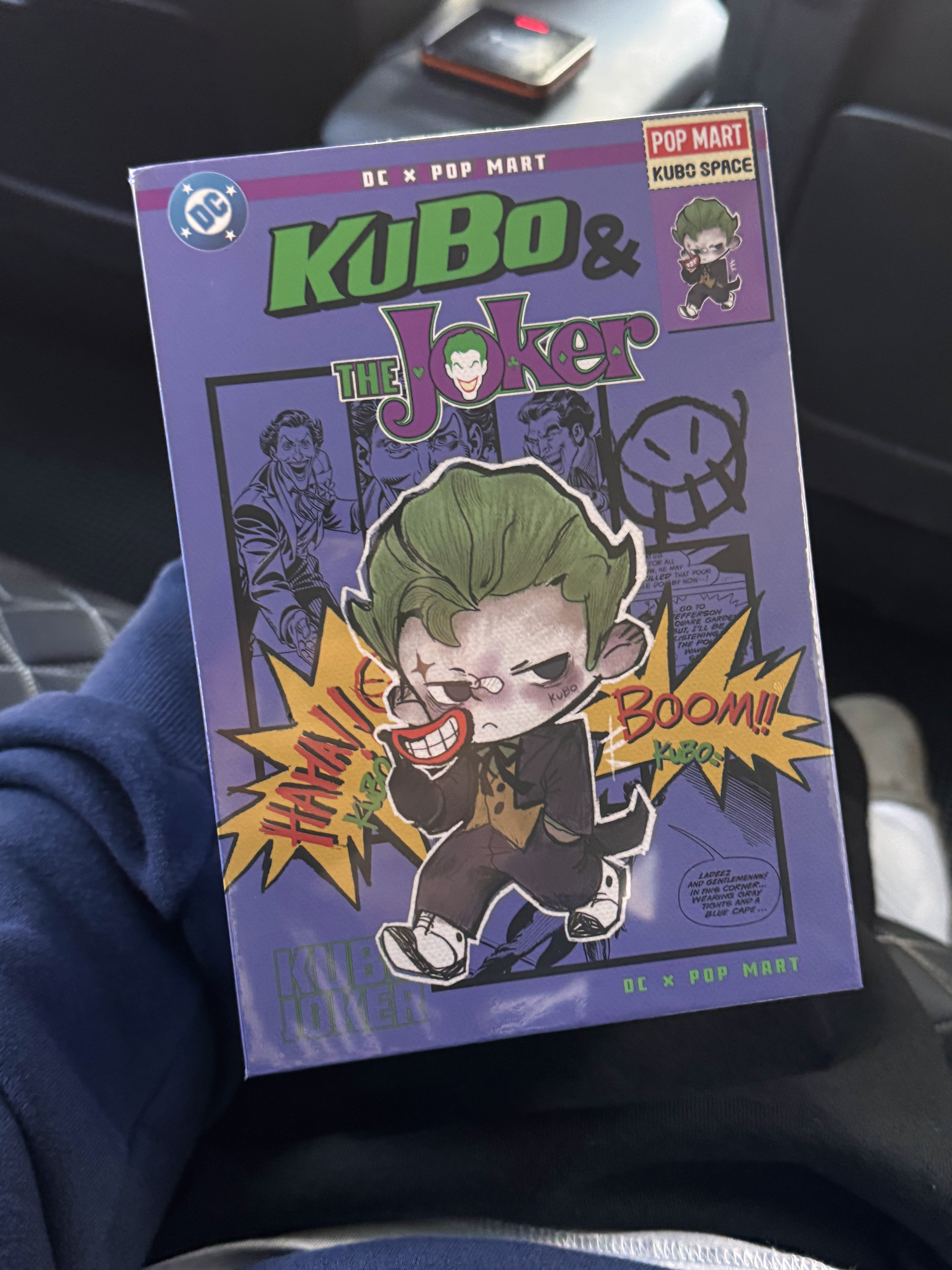 Pop Mart The Joker Kubo Figurine, Pop Mart Kubo City of Sunset Series Figures Sealed Case (1 Blind Box) 착용 스타일 - 2